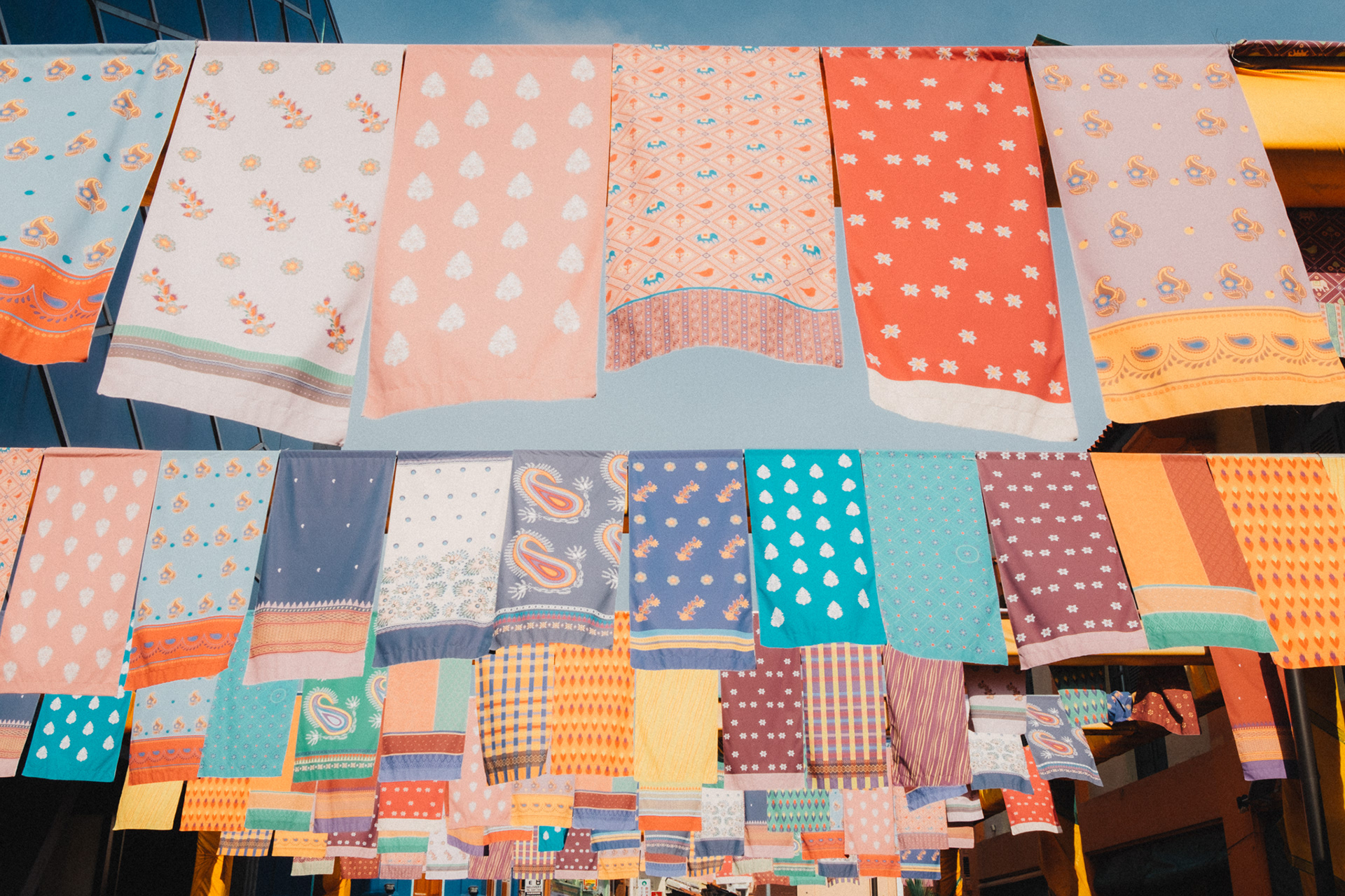 One of the tourist roads in Little India, Singapore