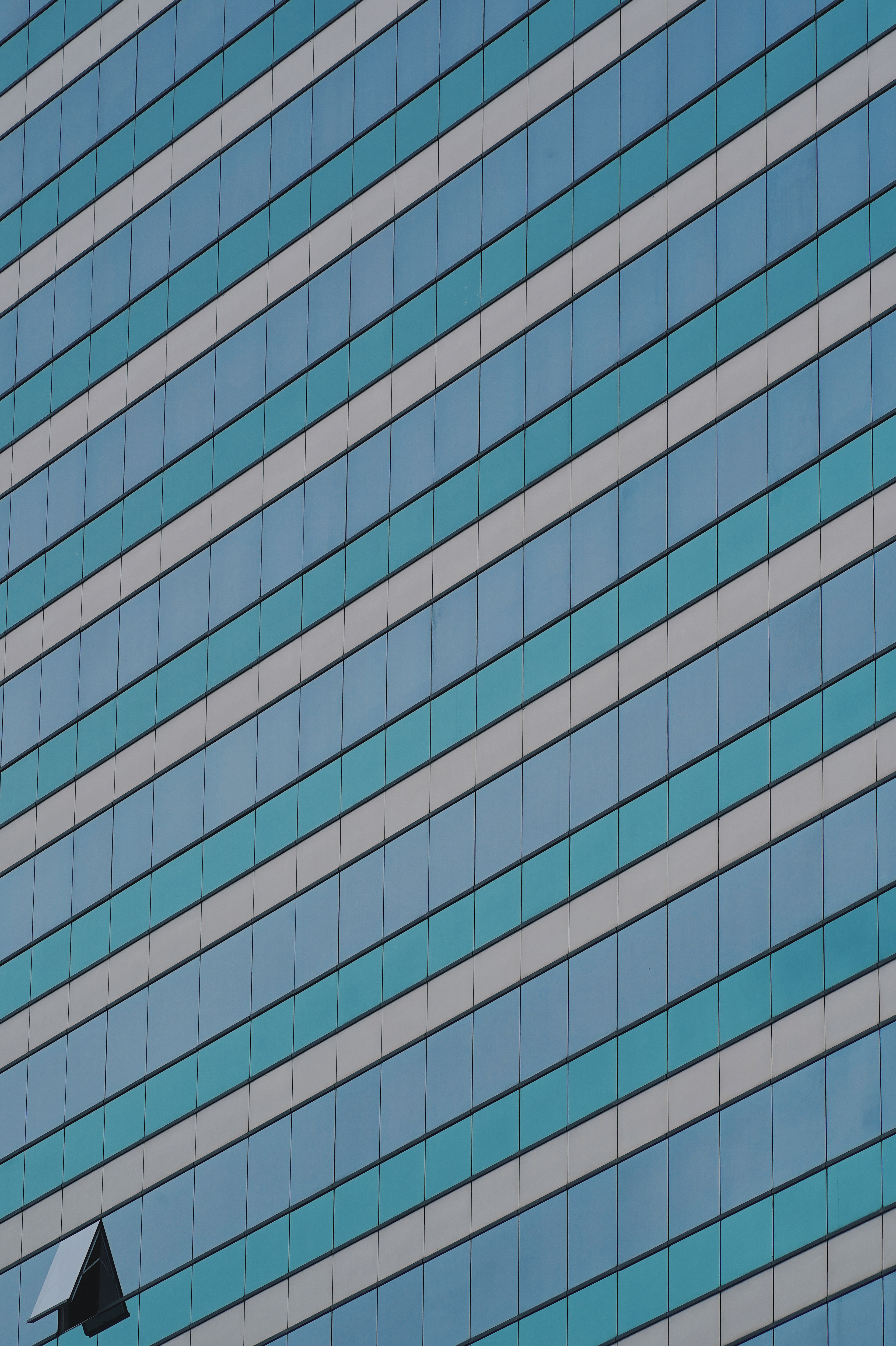 Minimalist Composition of High-rise Buildings in Bangkok