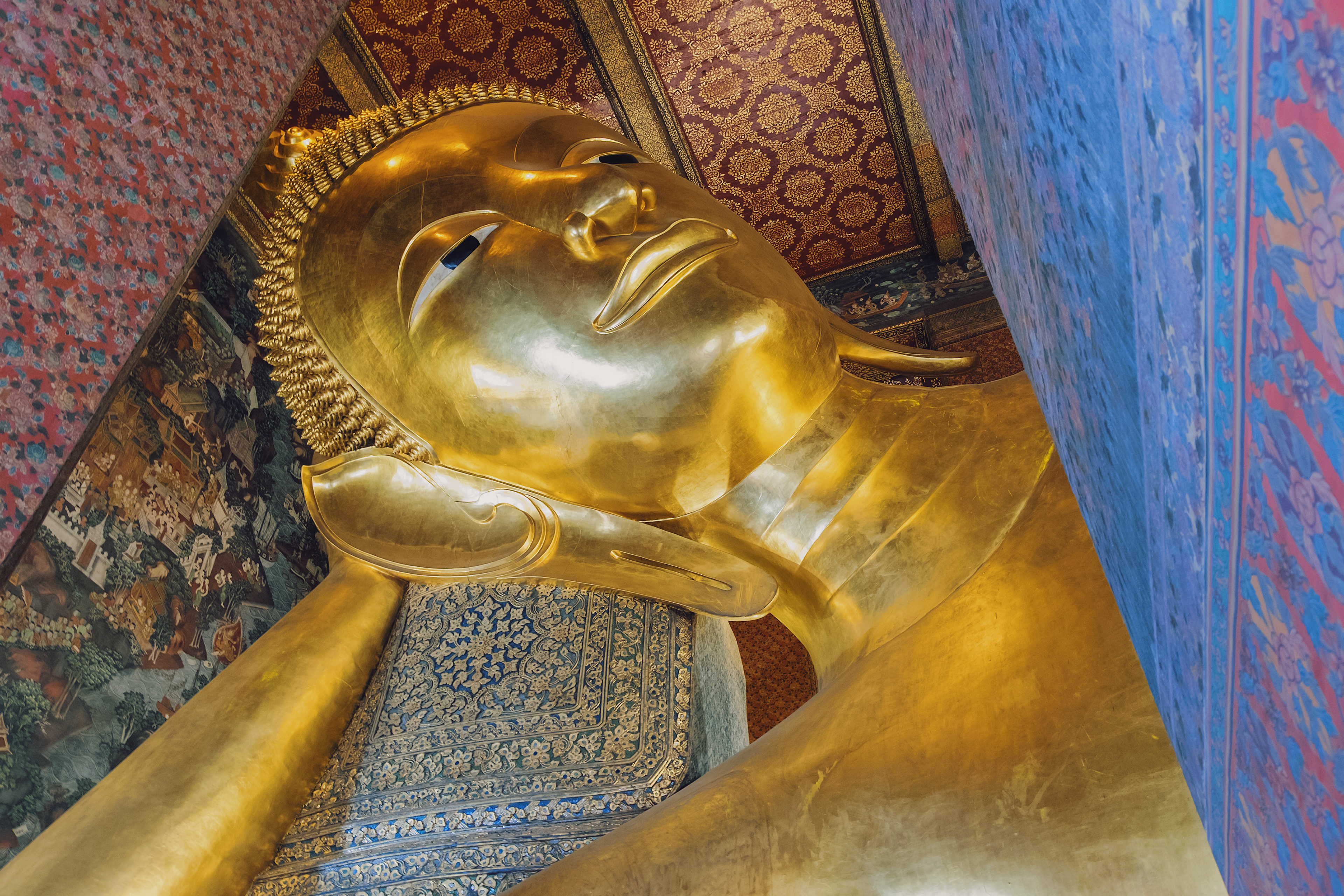 The Reclining Buddha at Wat Pho