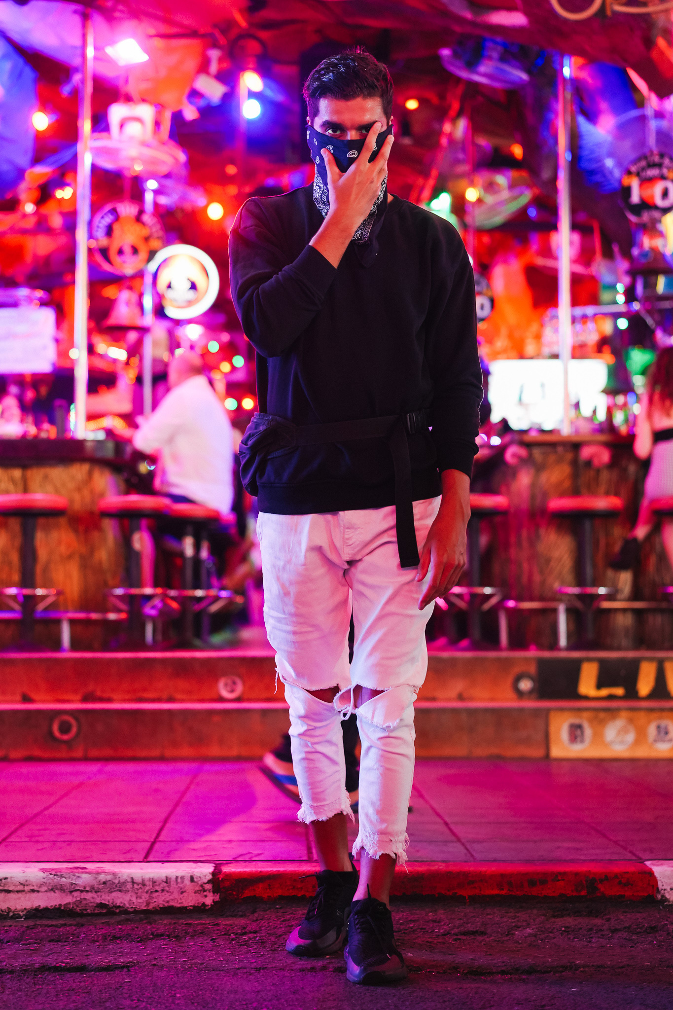 Portrait of Haron in Fashion Style