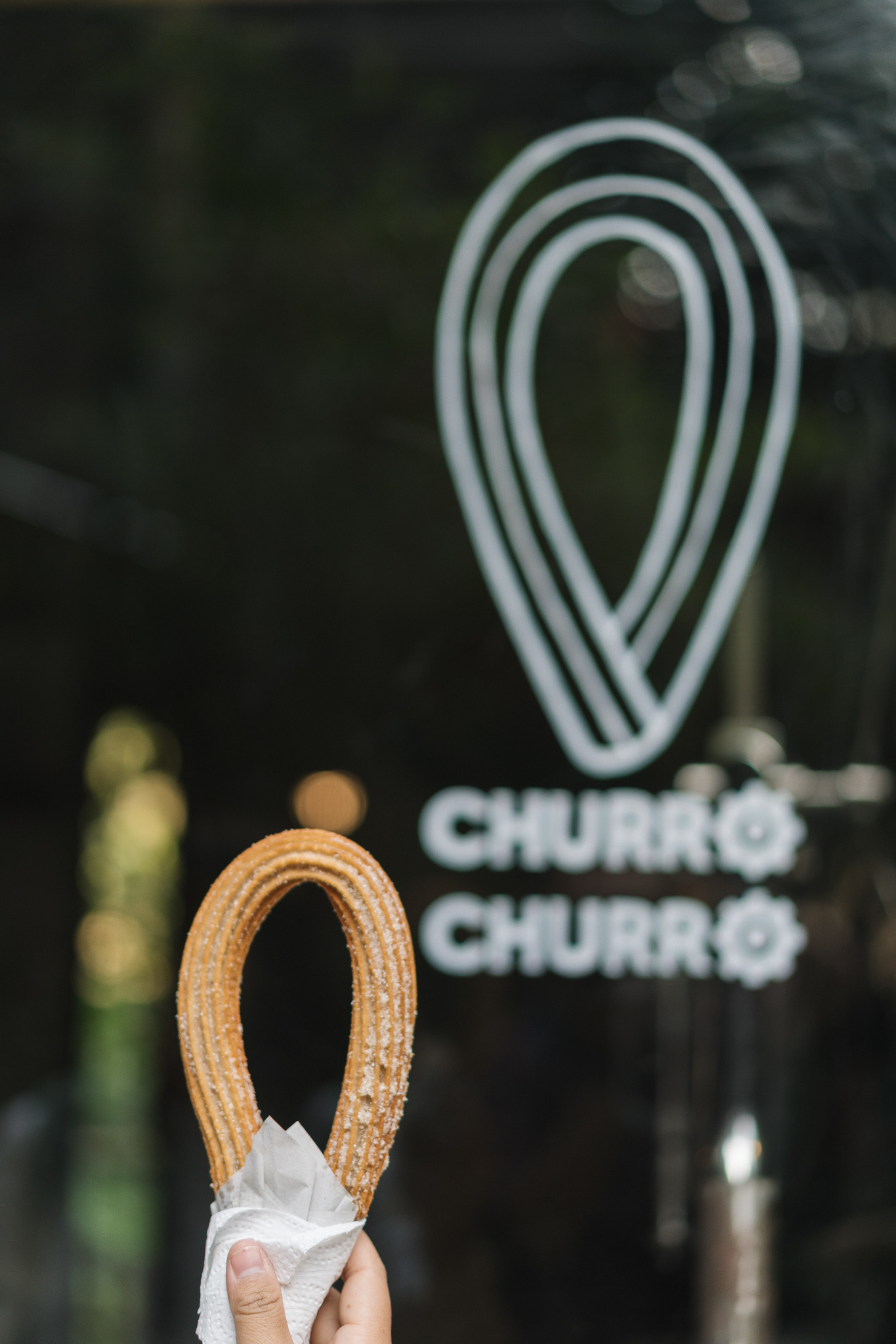 Churros from a shop in Baankangwat