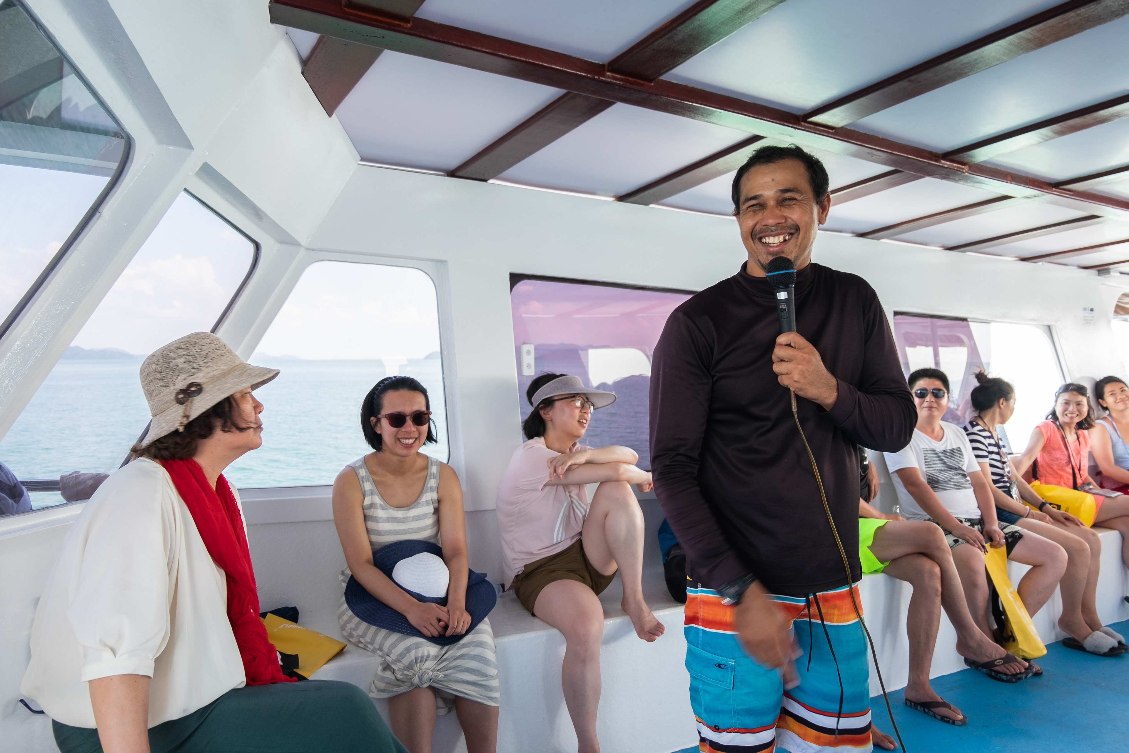 Andaman Sea View from a Boat in Phuket