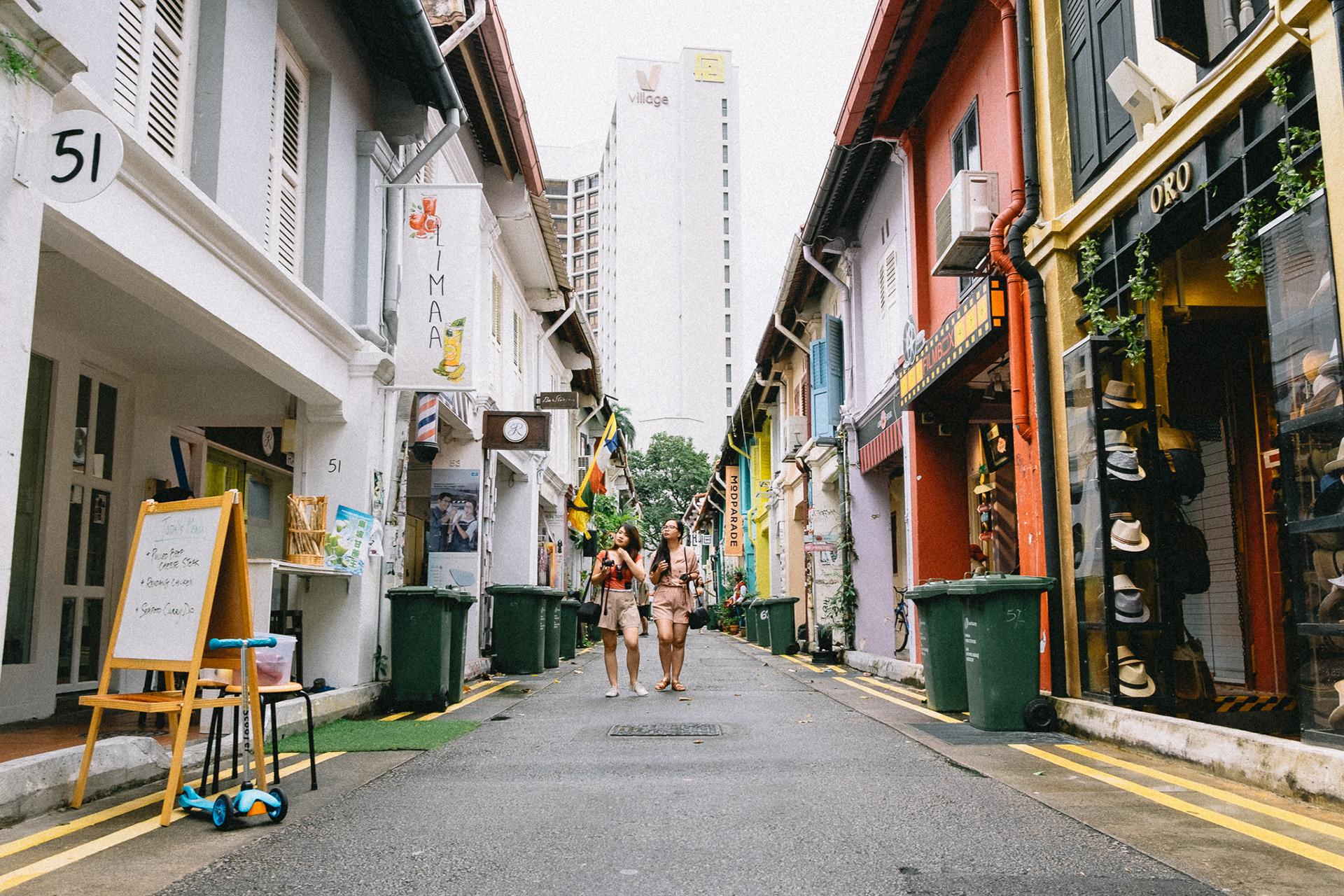 Haji Lane in afternoon