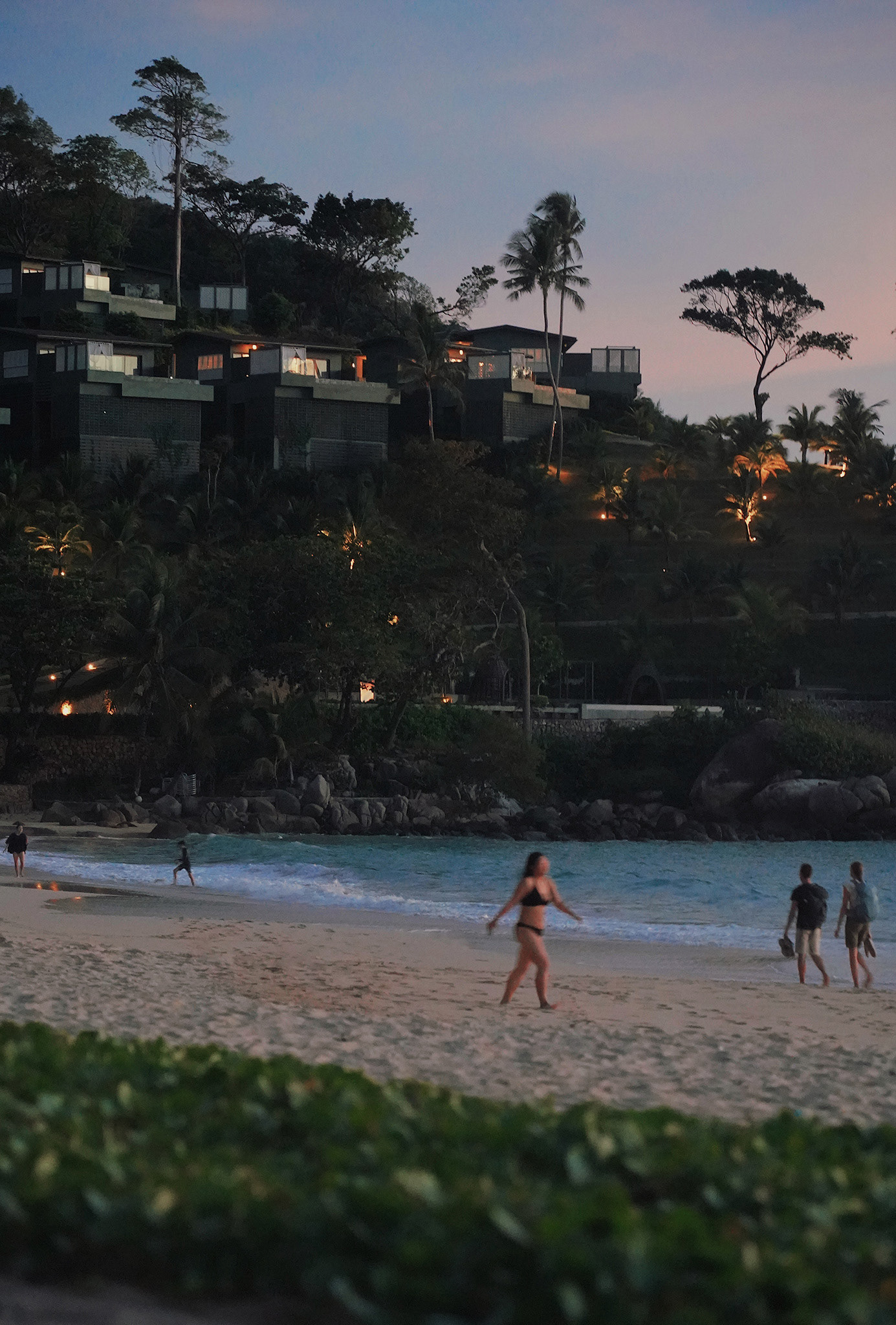 Evening Walk on Phuket Beach