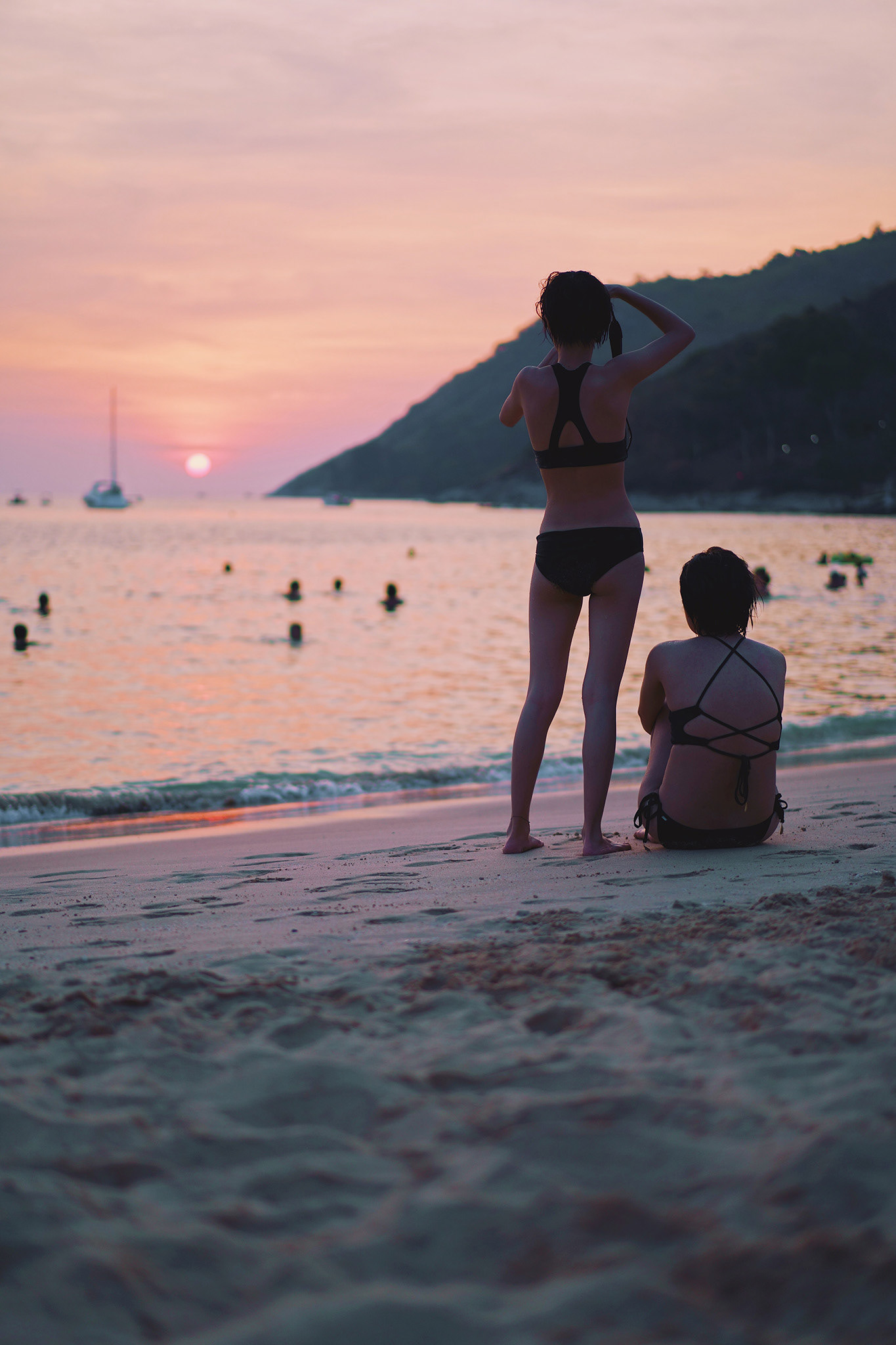 Sunset Photography at Phuket Beach