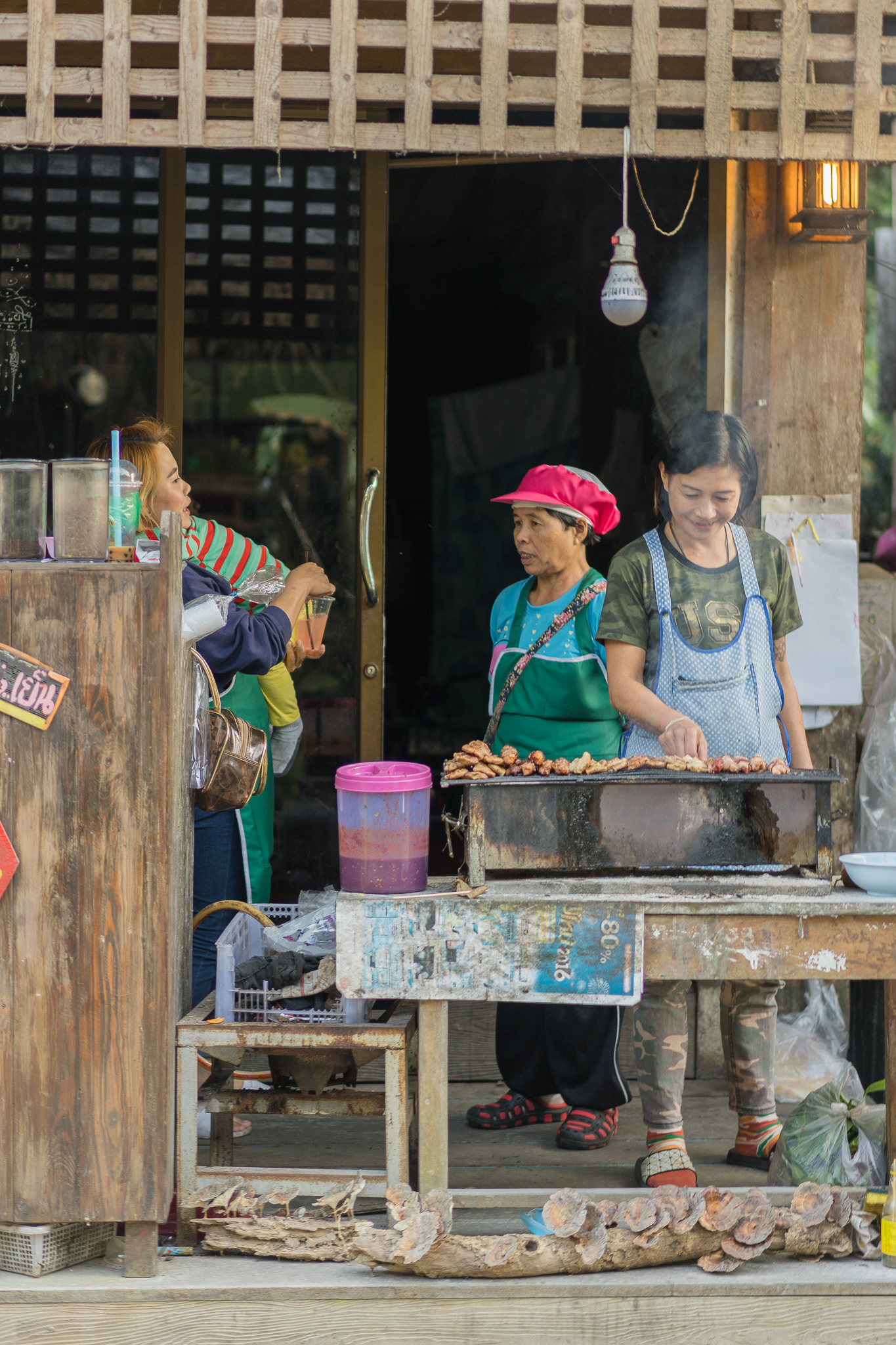 Evening Atmosphere at Mae Kampong Village