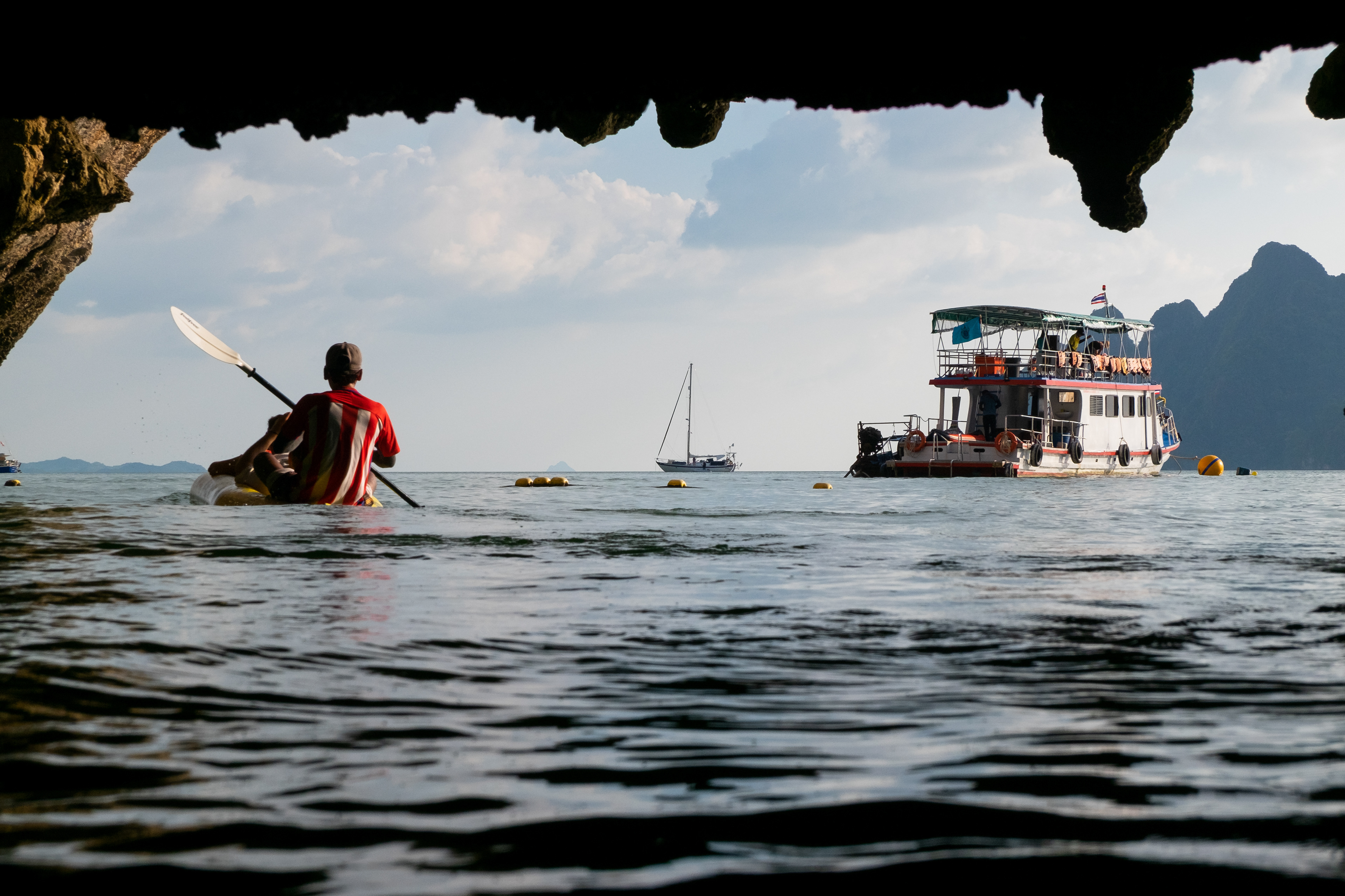 Andaman Sea View from a Boat in Phuket