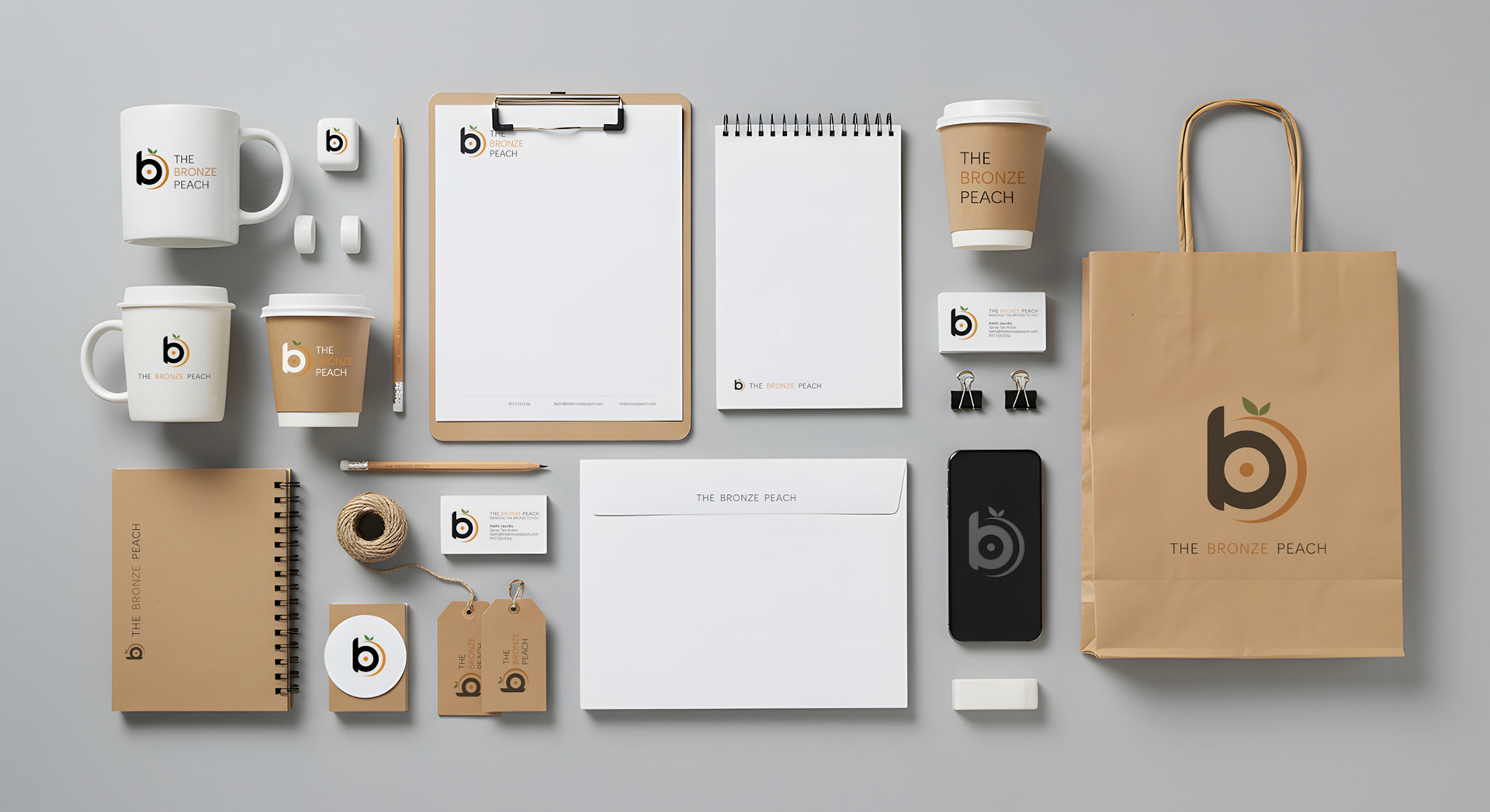 A corporate identity branding mockup