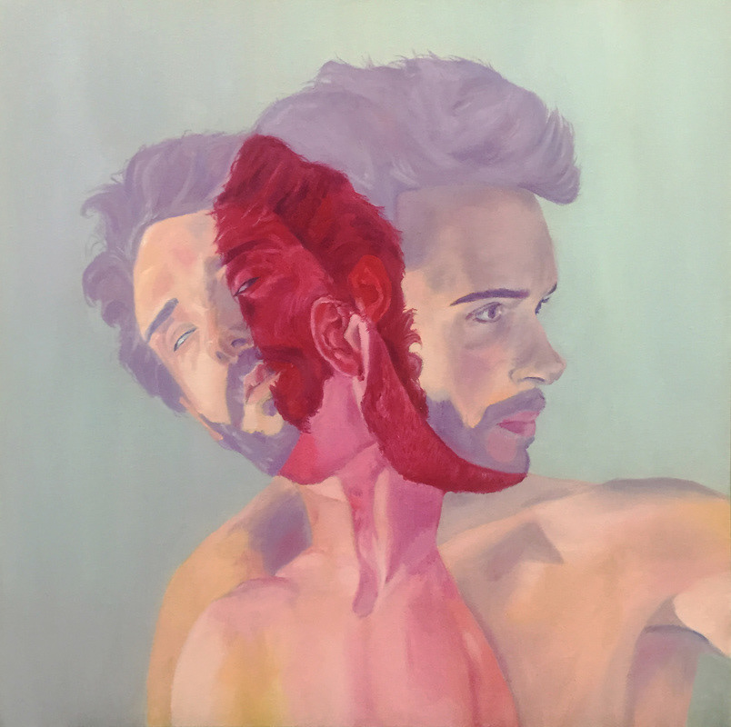 Master Copy of Jen Mann's 'Sway' Oil on Canvas, 2015