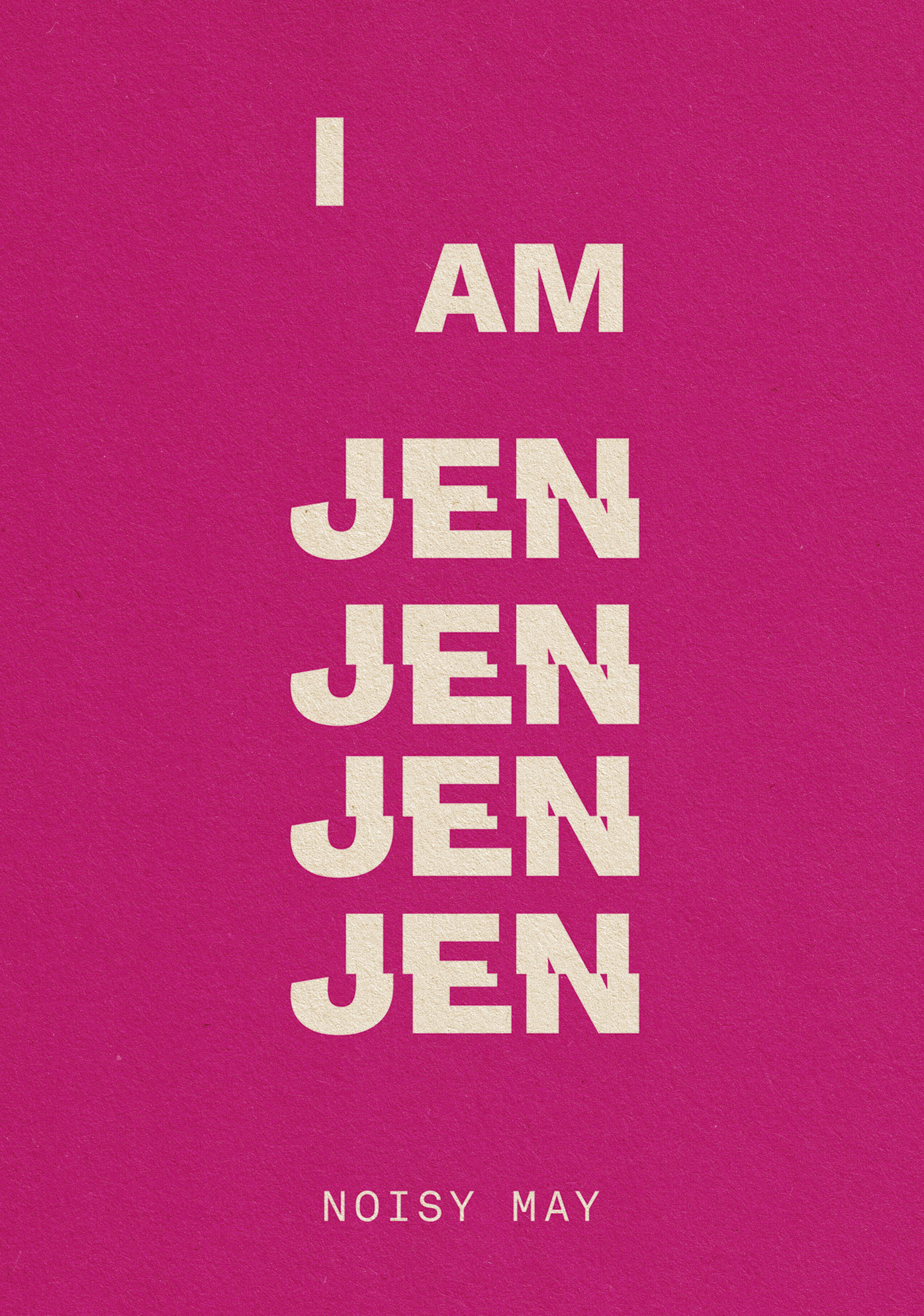 'jen' jeans graphics // size A0