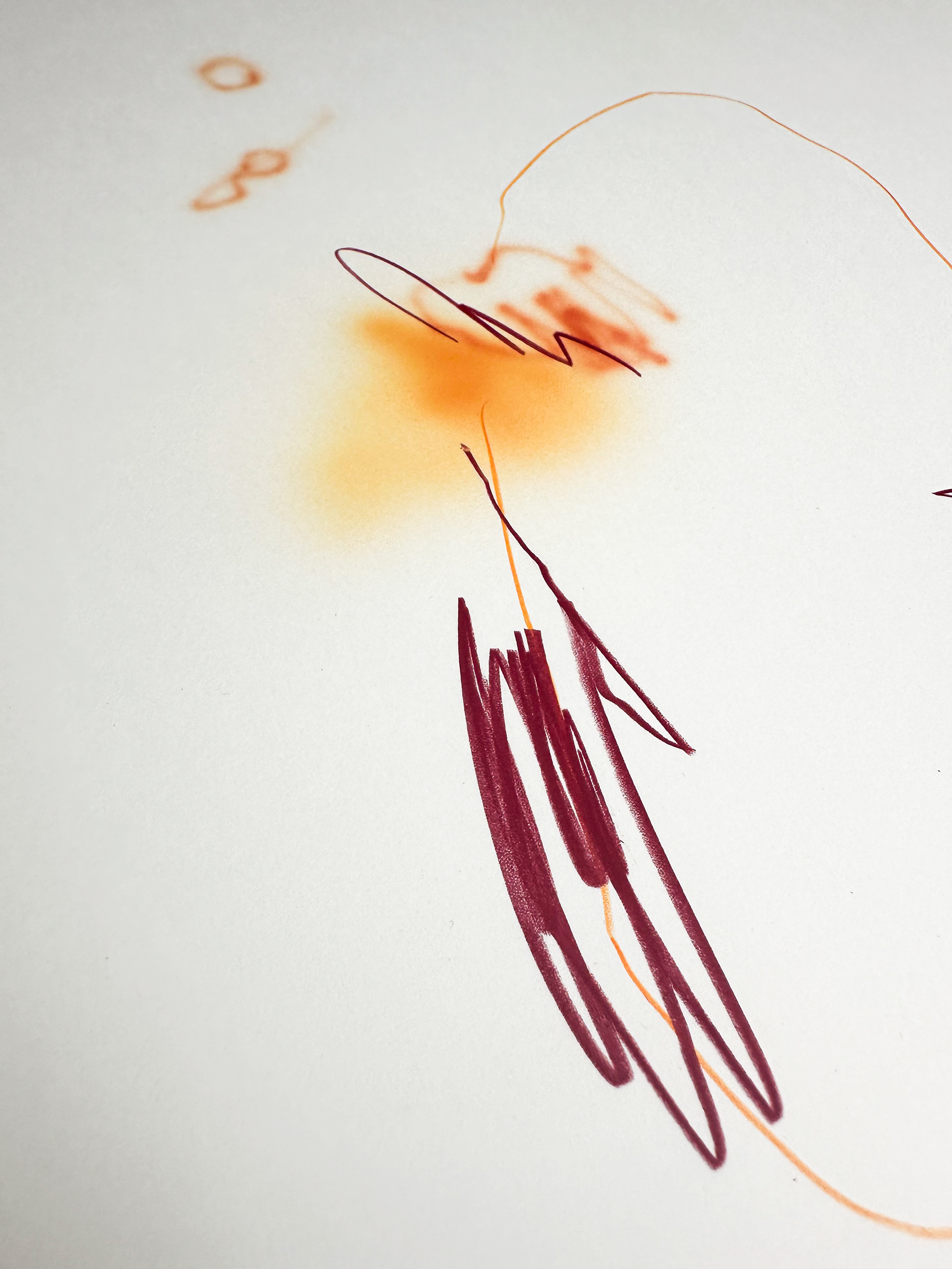 Detail of "How to Burn Out (In a Week)"