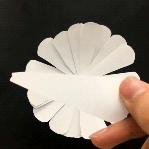 Flower calendar interaction.