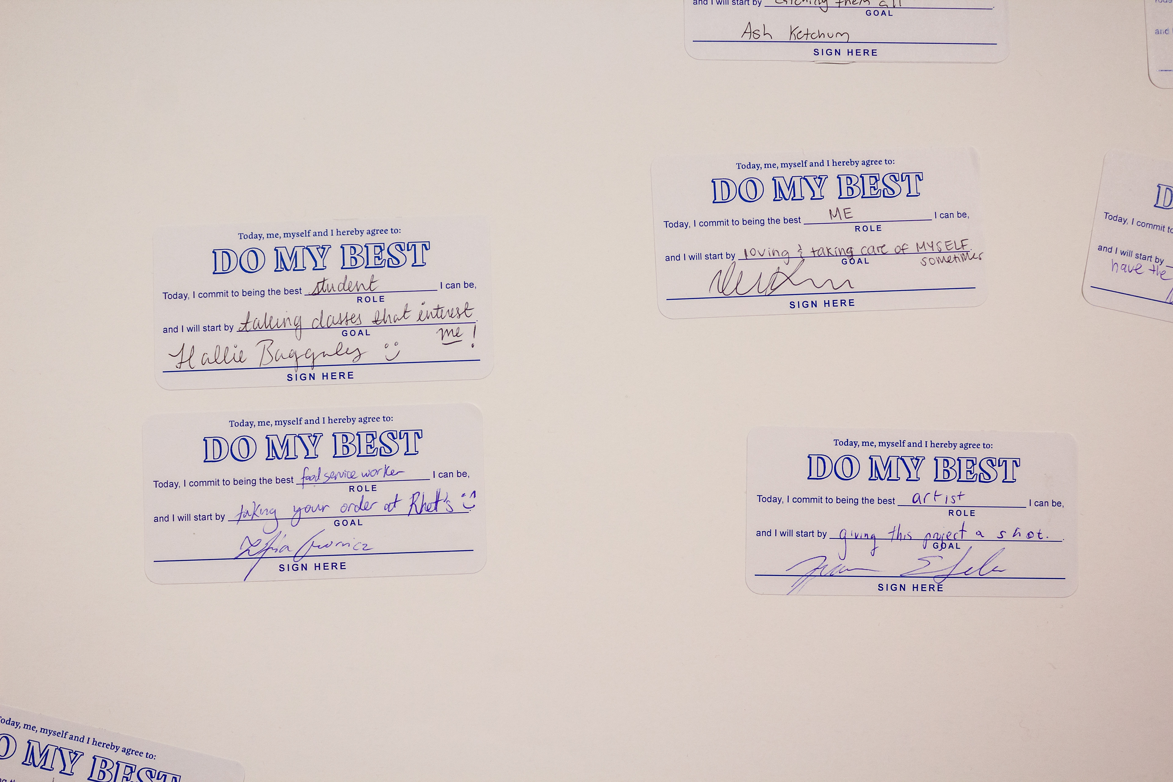 Detail. Participant examples.