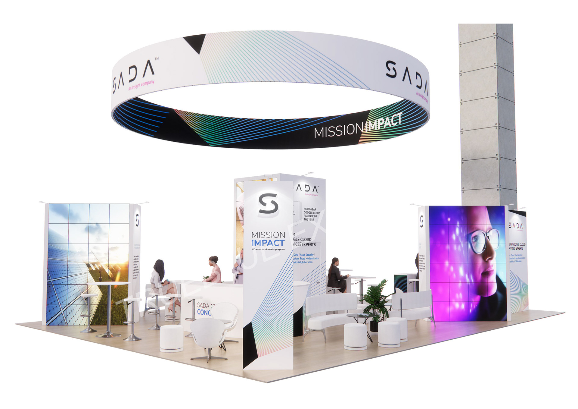 Booth design renders