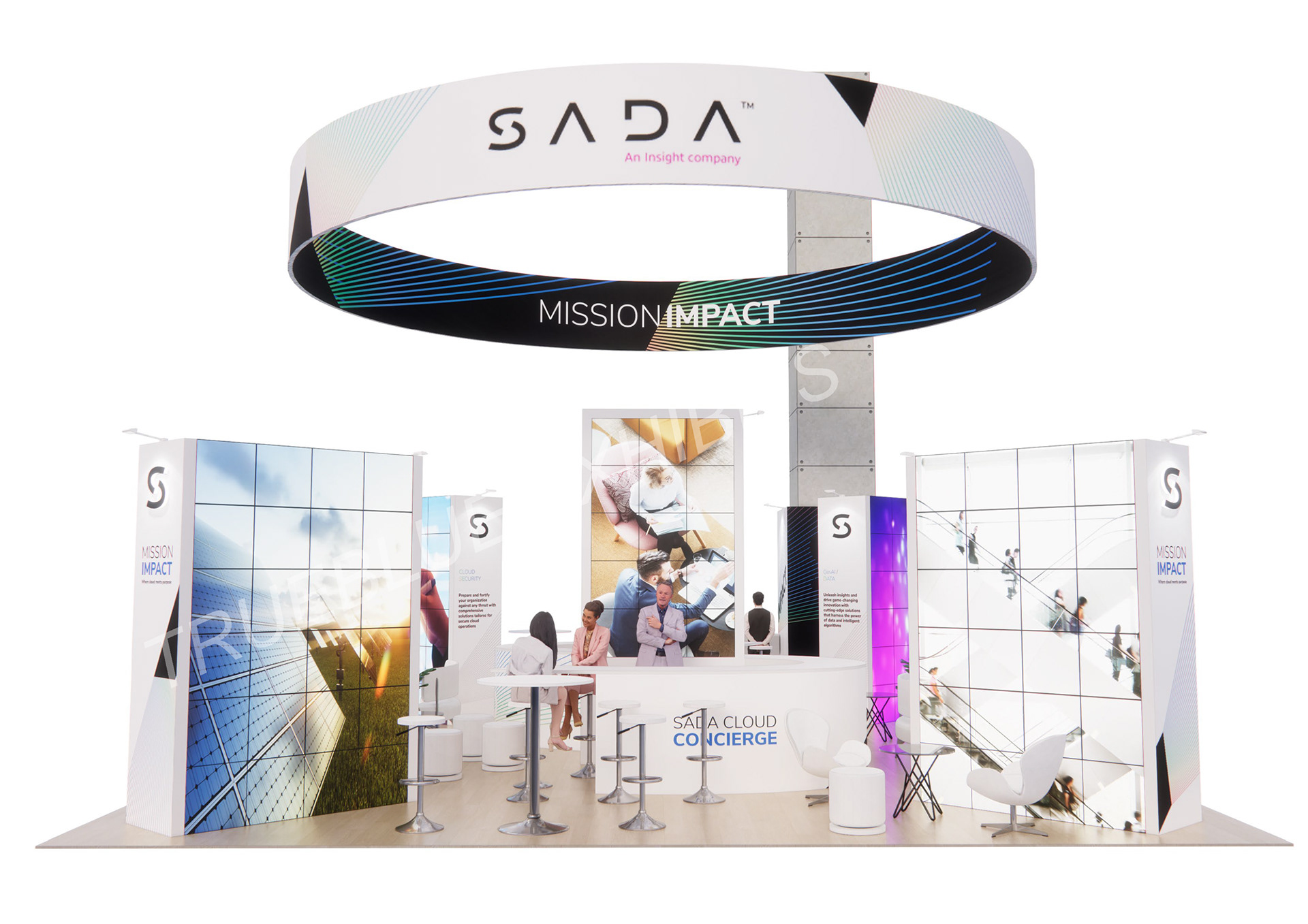Booth design renders