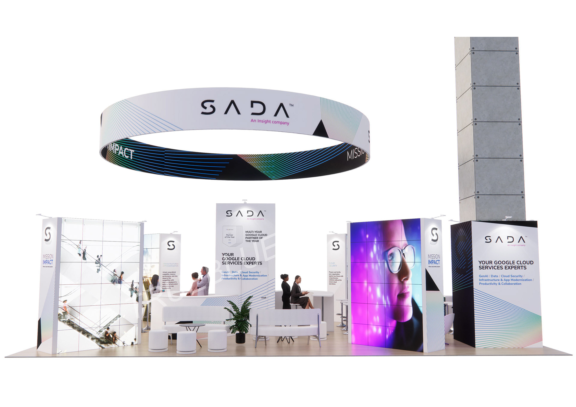 Booth design renders