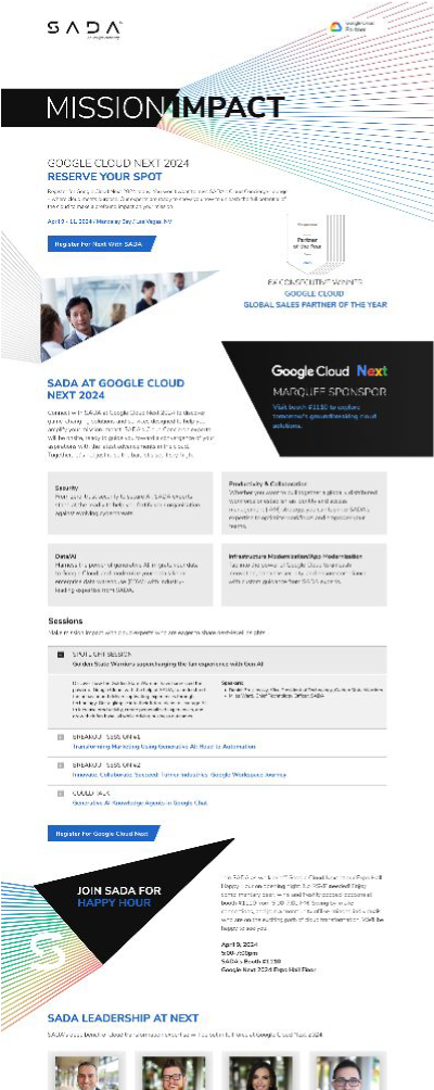 Landing page