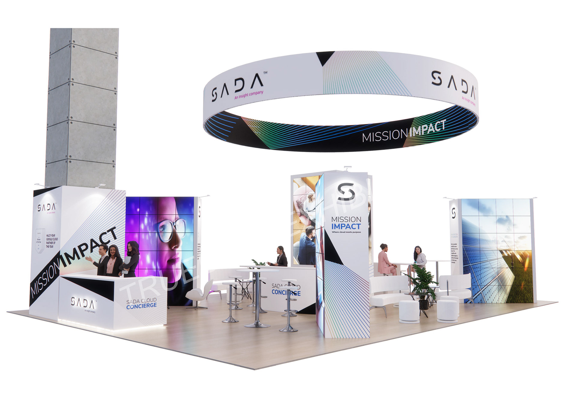 Booth design renders