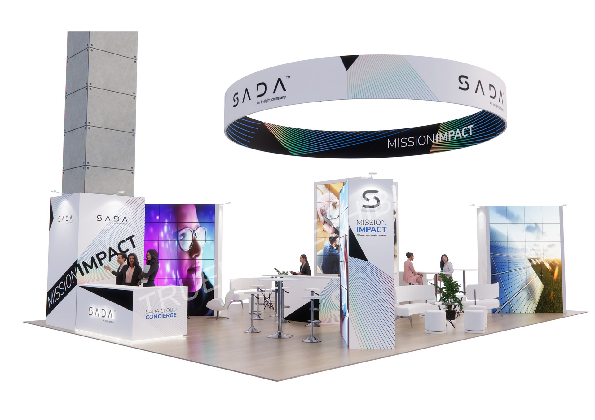 Booth design renders