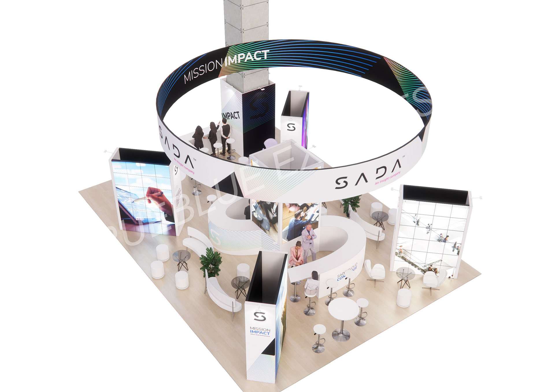 Booth design renders