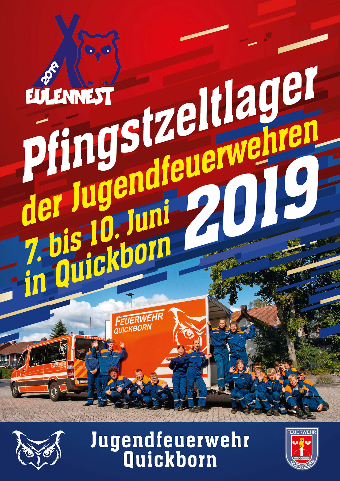 Plakat Feuerwehr Quickborn