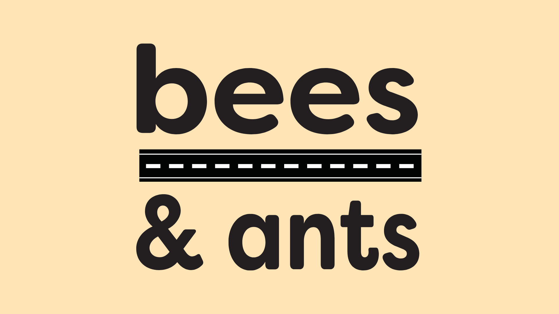 bees and ants logo