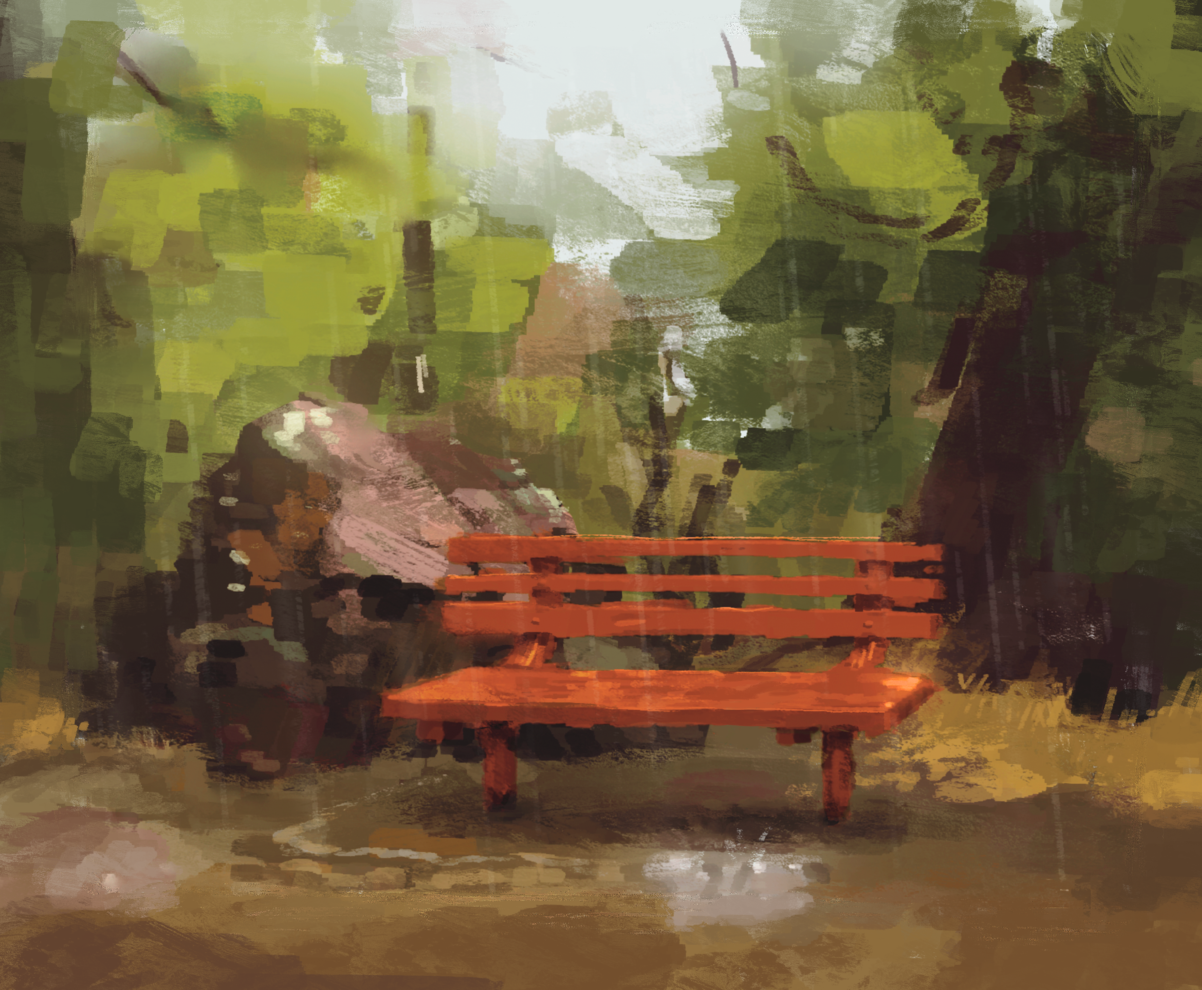 Hike Sketch (Digital), 2023