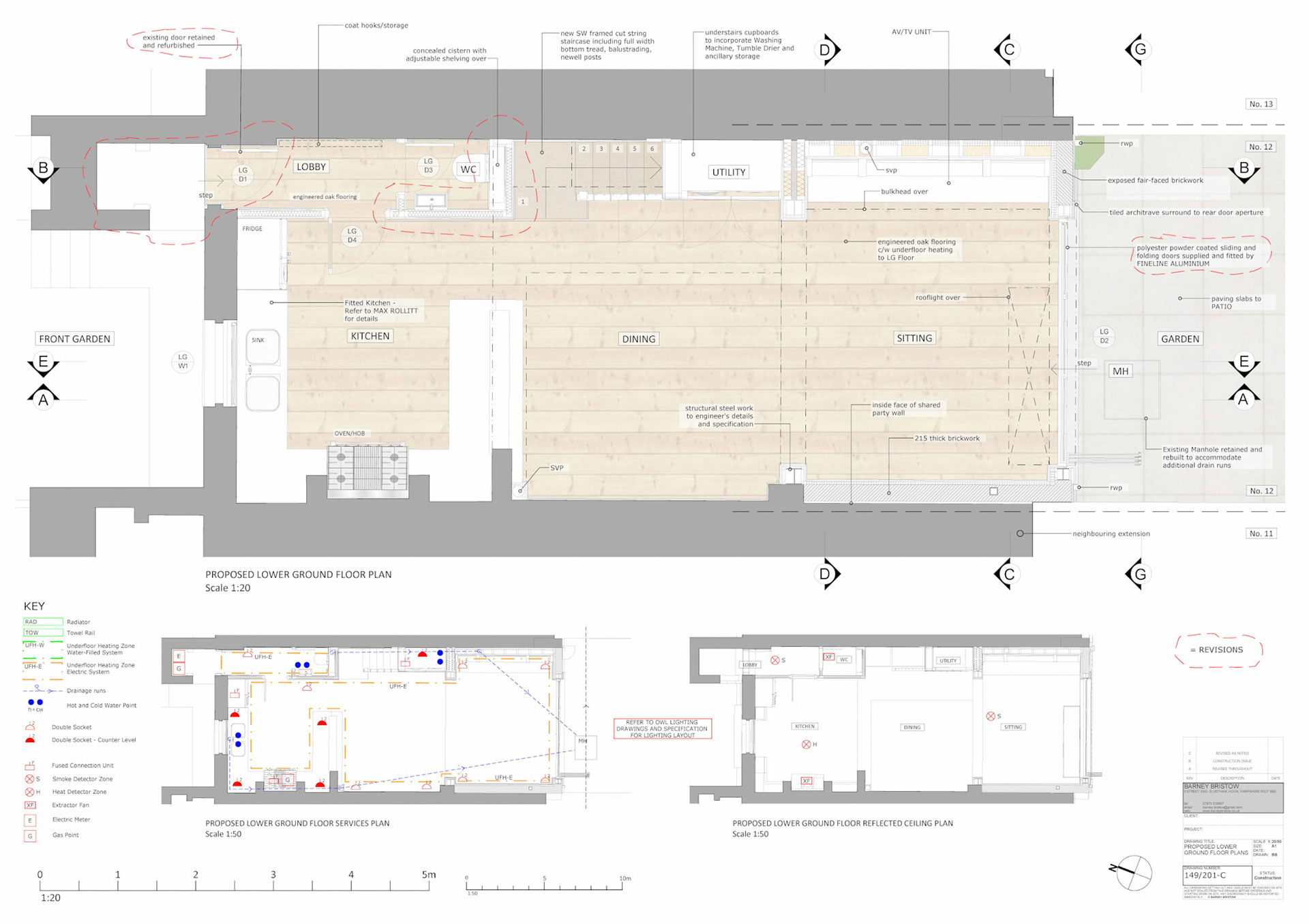 Proposed Floor Plan A1 1:20/50 SketchUp/Layout