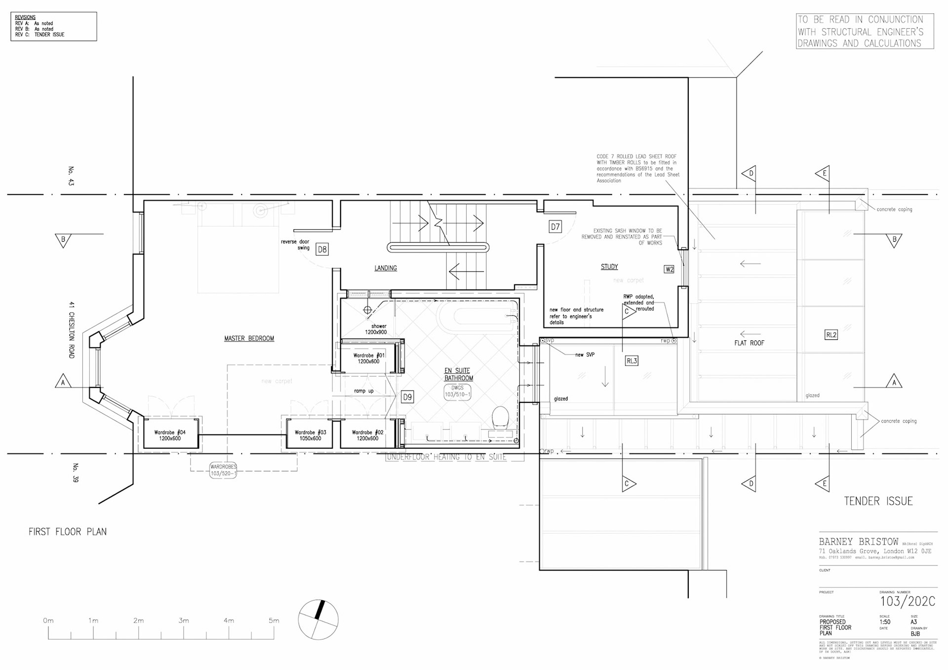 Proposed Floor Plan A3 1:50 AutoCAD