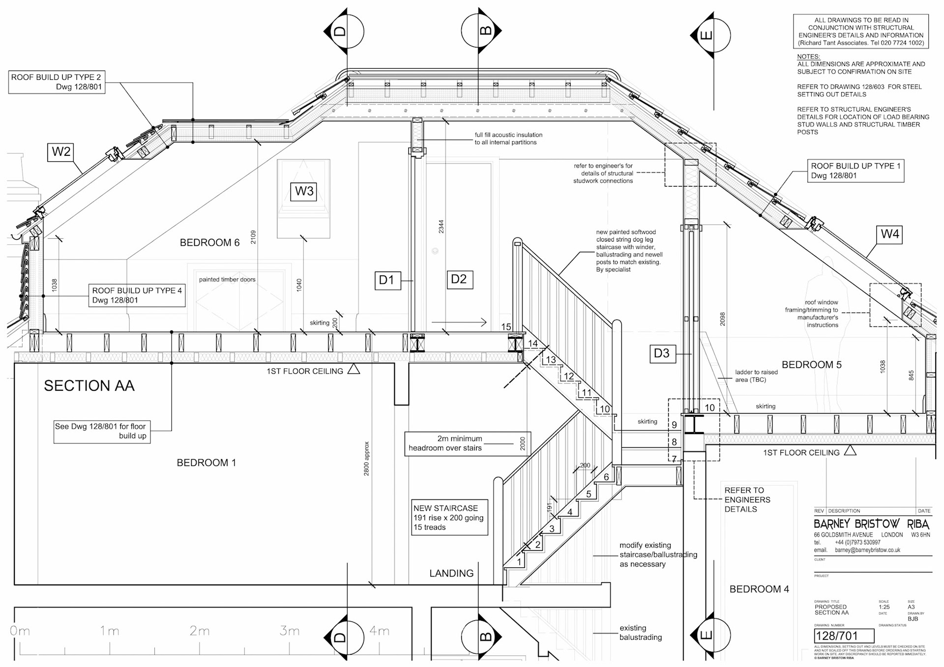 Proposed Section A3 1:20 AutoCAD