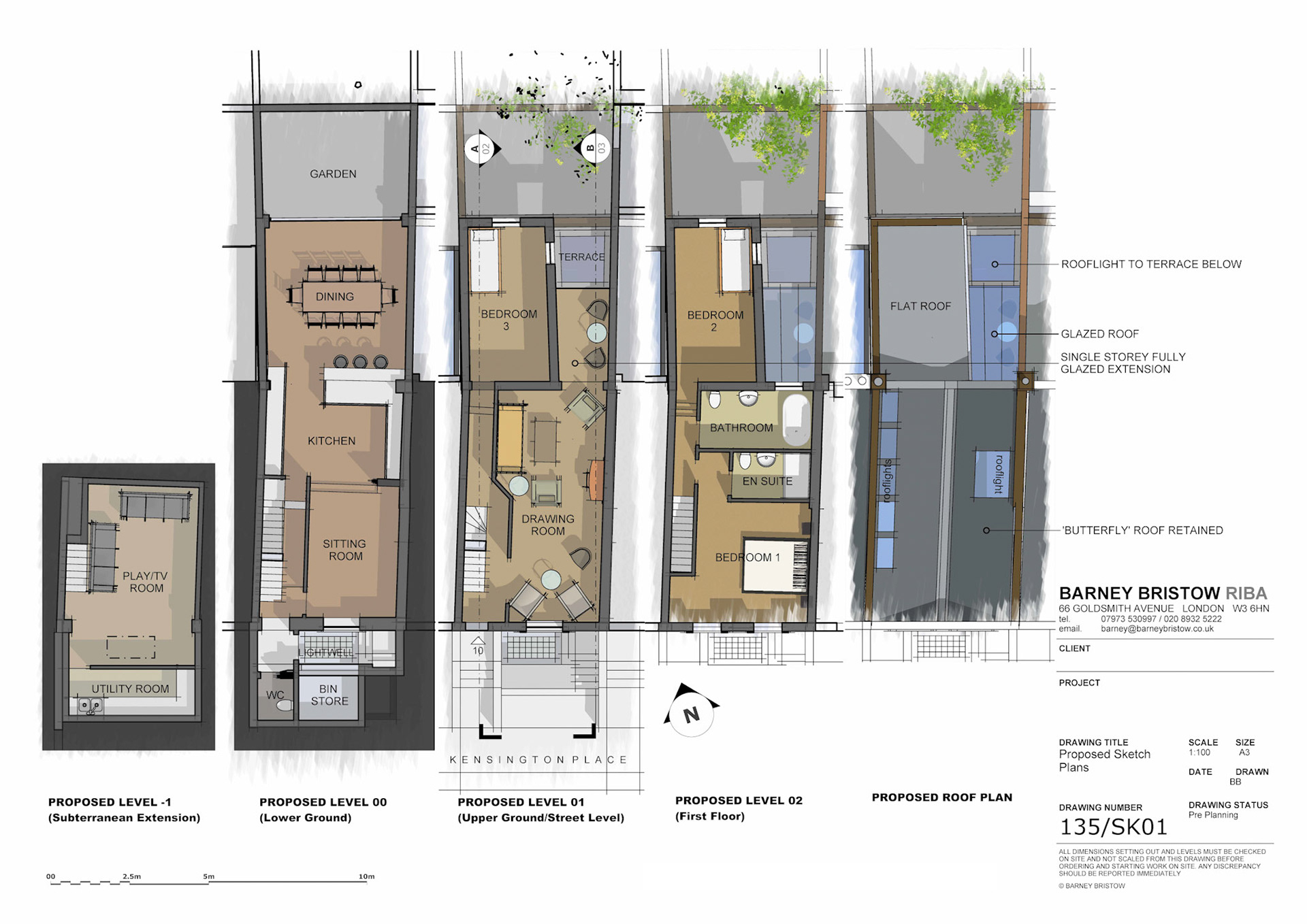 Proposed Sketch Plans A3 1:100 SketchUp/Layout