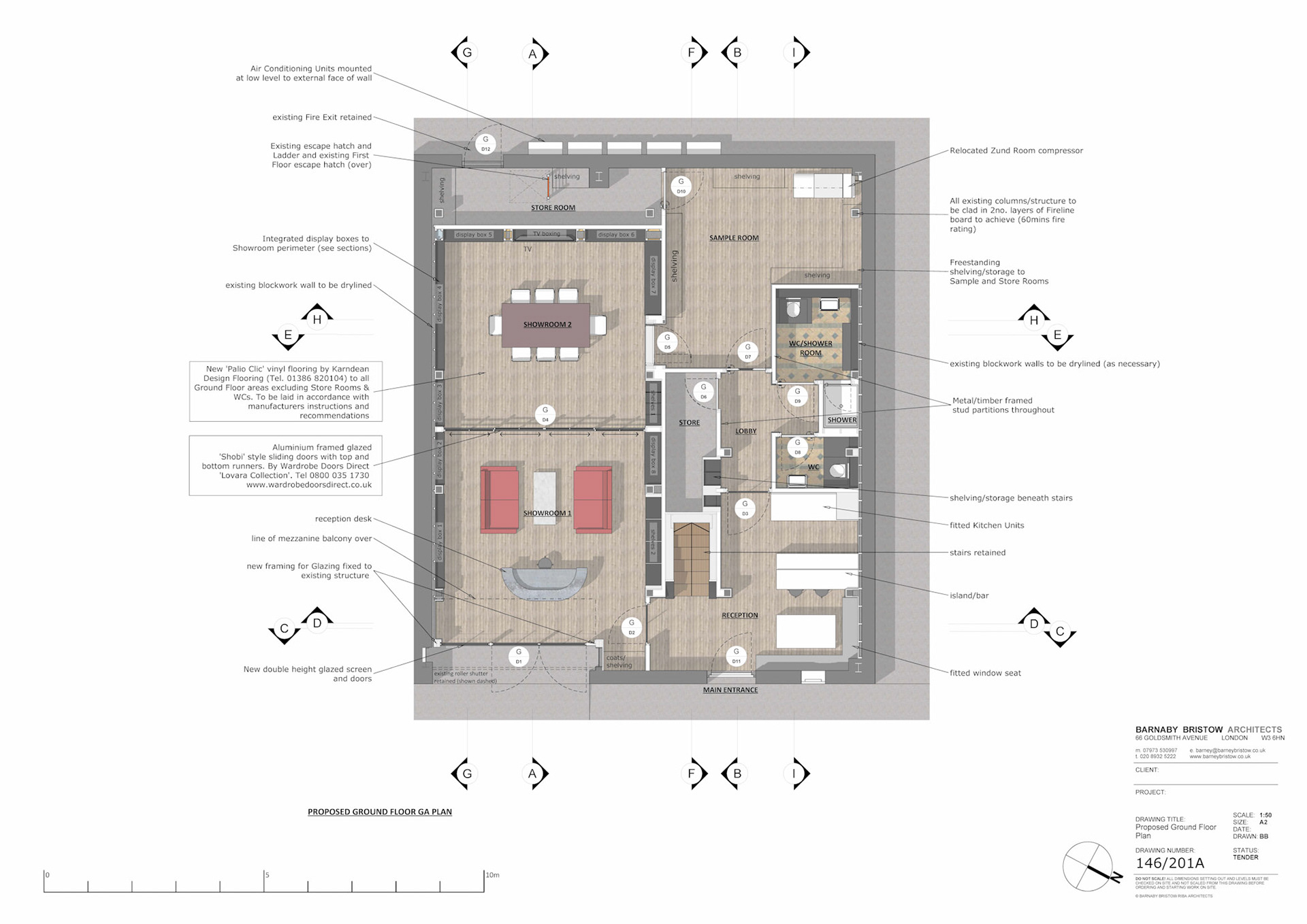 Proposed Floor Plan A2 1:50 SketchUp/Layout