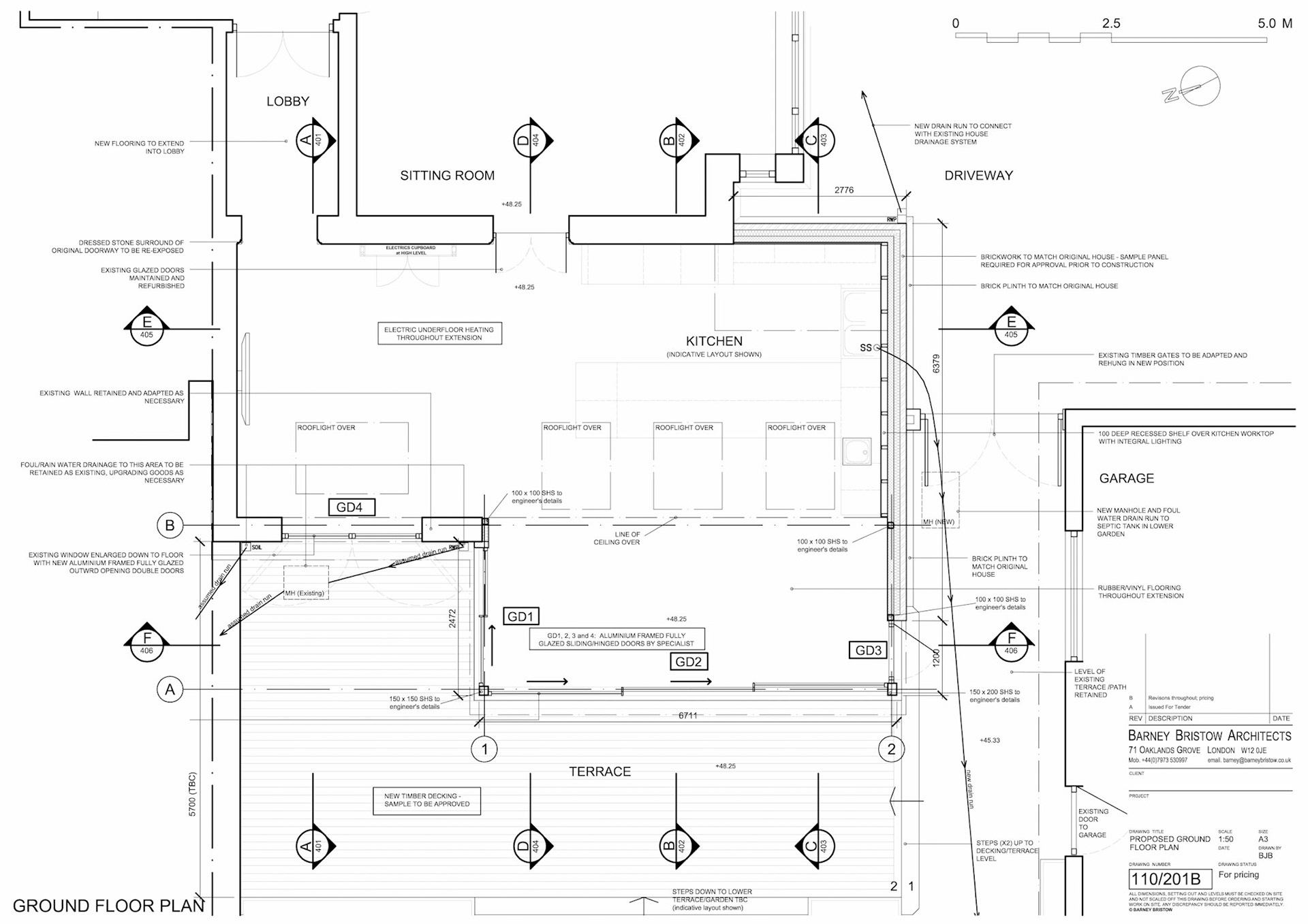 Proposed Floor Plan A3 1:50 AutoCAD