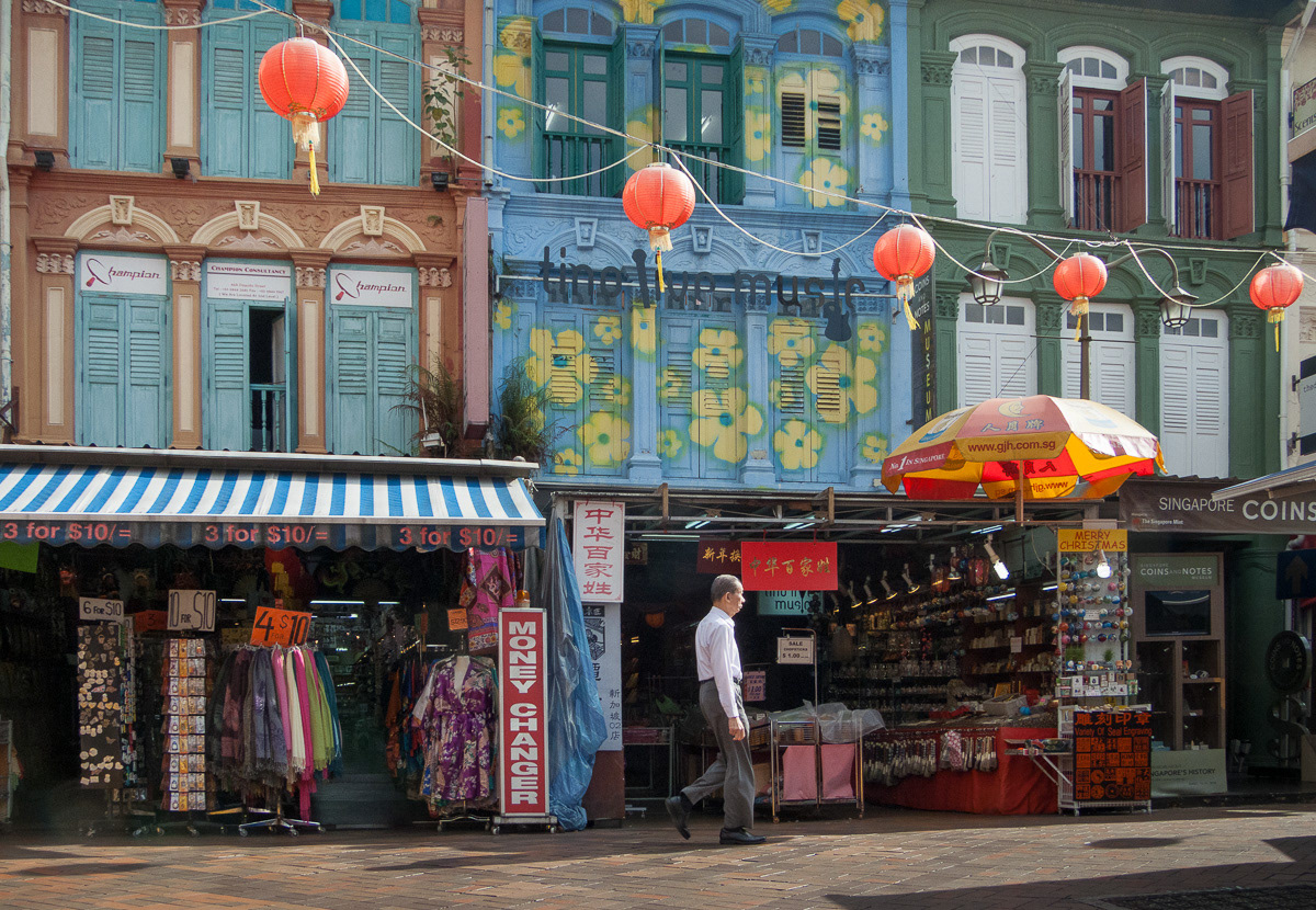 The morning markets, Singapore, 2013