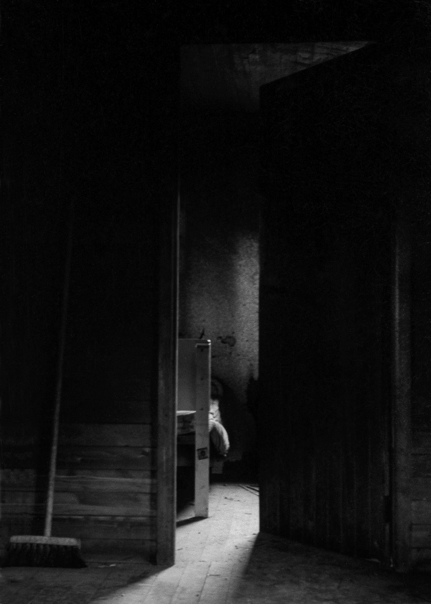 A room with a broom in cottage above Te Waewae Bay, Southland