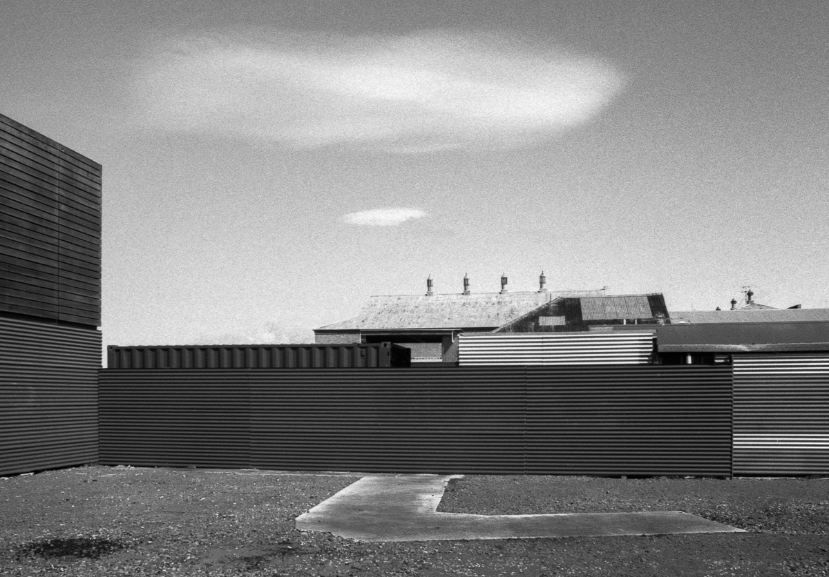 Vacant section in Bruce Street, Masterton, 2016, since developed as ConArt gallery and studios