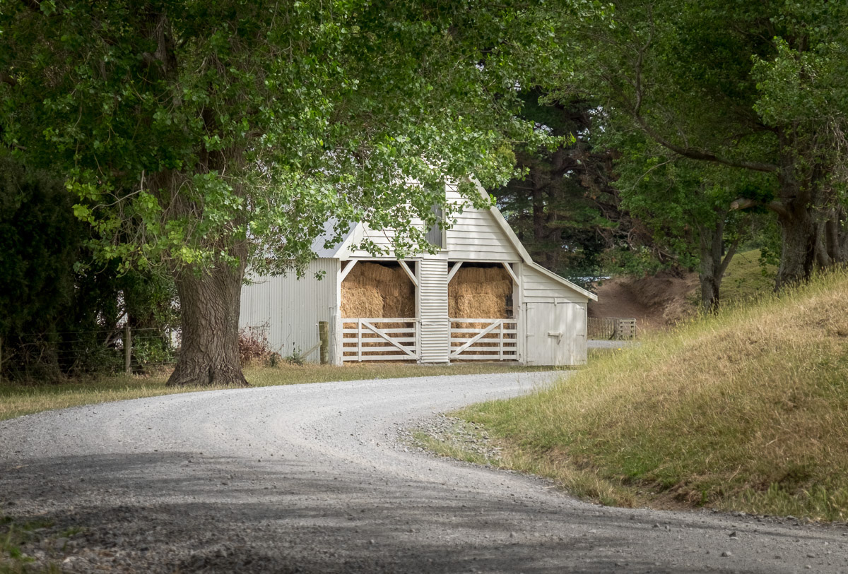 Hay barn in Warrens Road, South Wairarapa, 2014