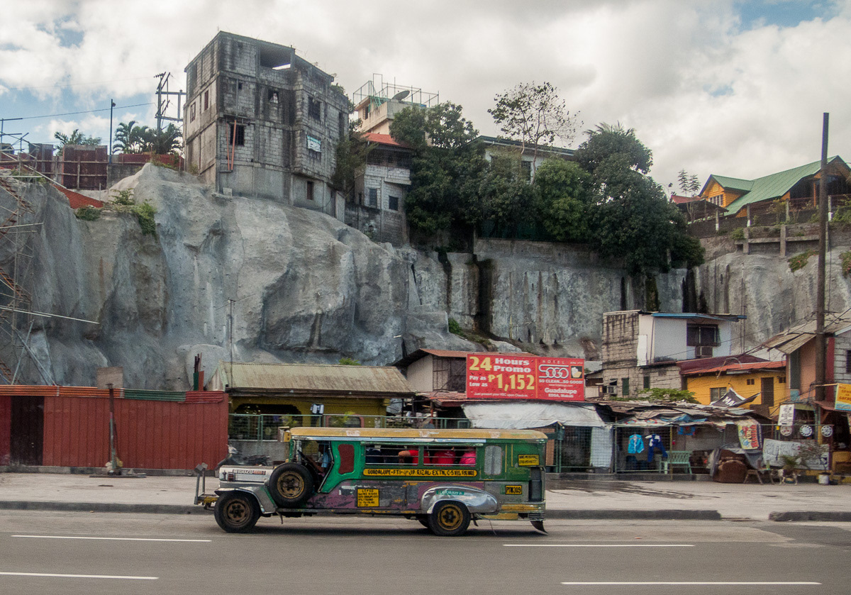 Jeepney in Guadaloupe, Philippines, 2013