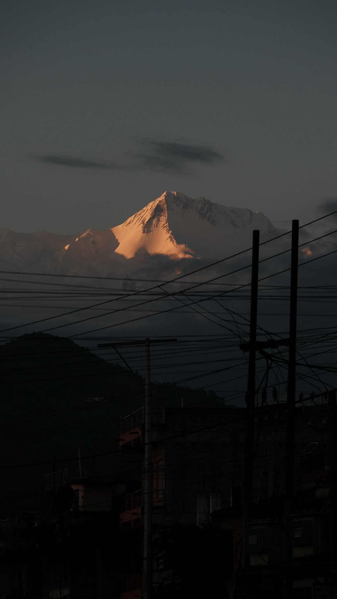 Mountains, Kathmandu, Nepal - Fujifilm X-E4