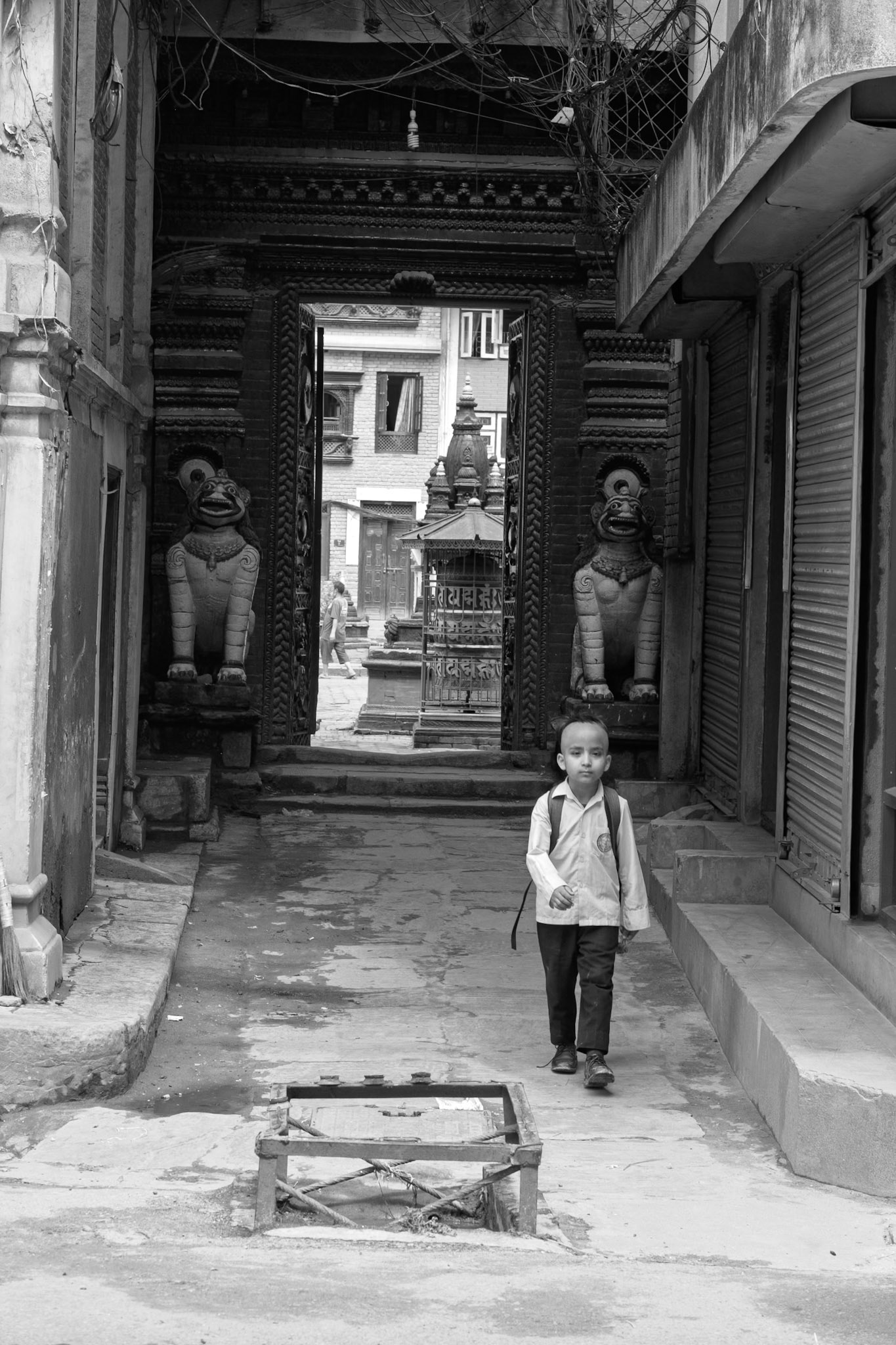 Boy, Kathmandu, Nepal - Fujifilm X-Pro2
