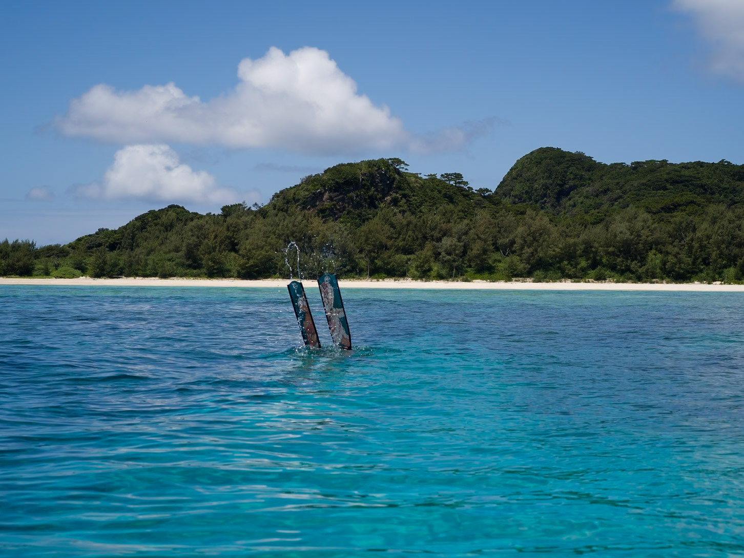 Free diving, Okinawa - Hasselblad 907x