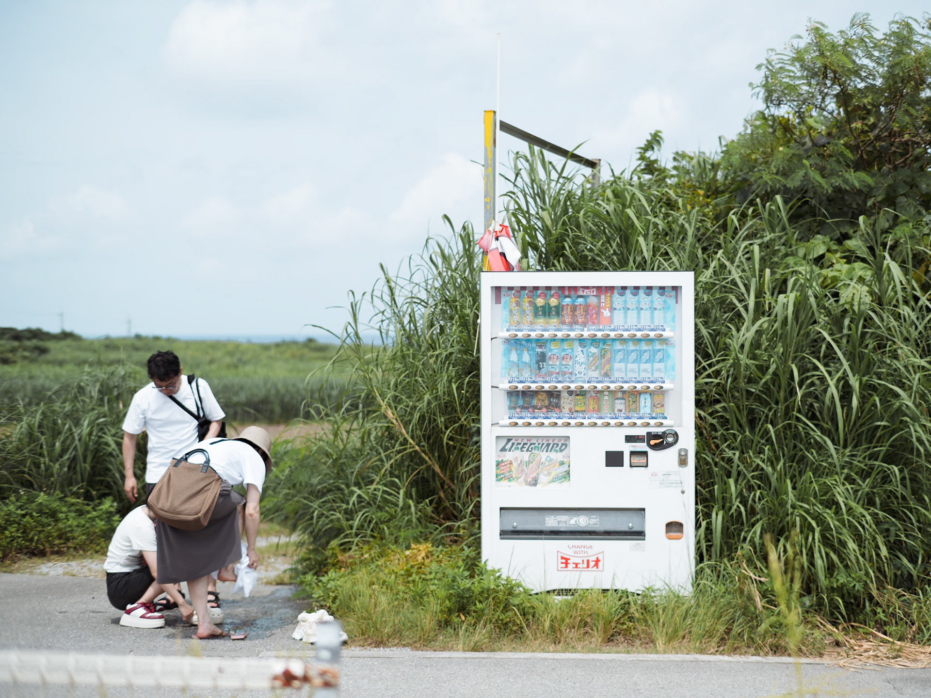 White vending machine, Okinawa - Leica M11-P