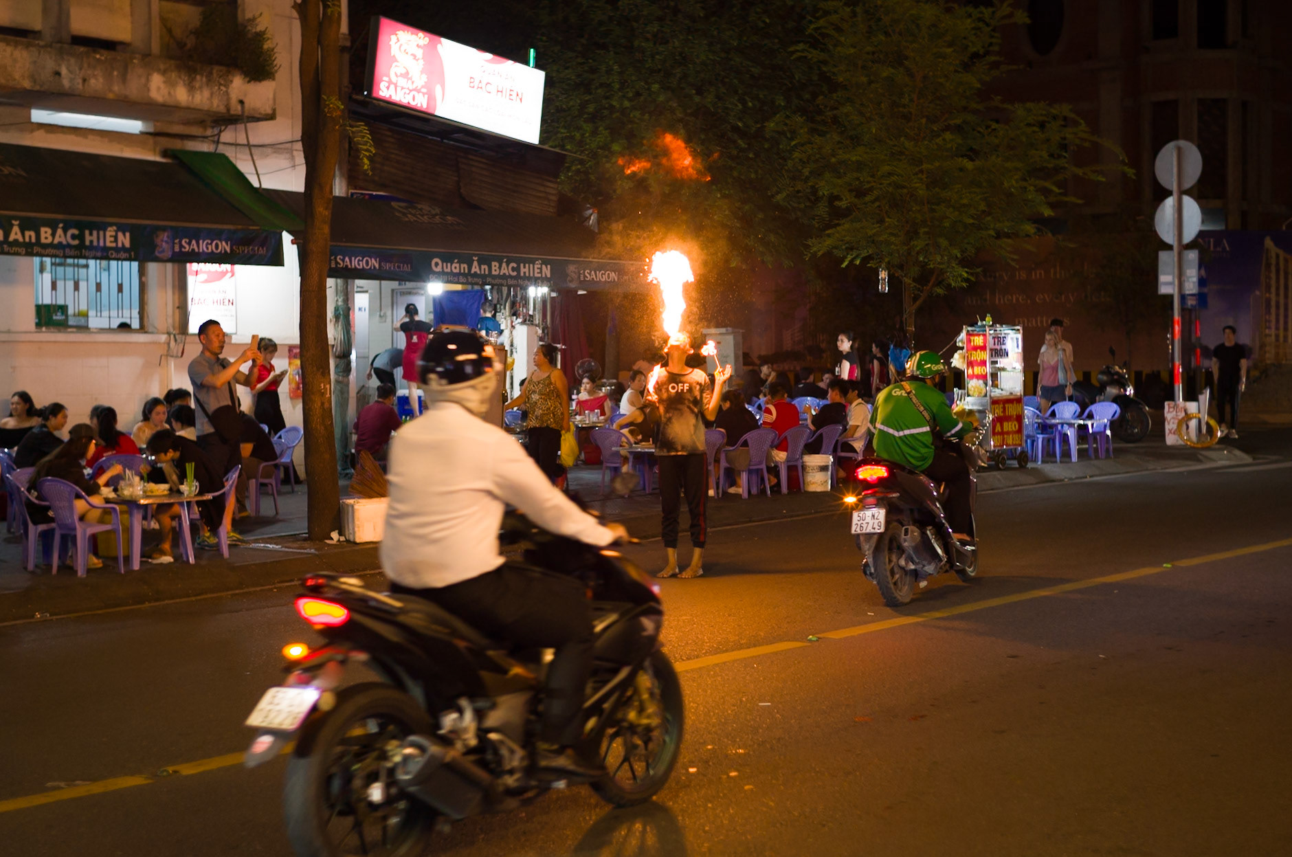 Saigon fire eater, Vietnam - Leica M11-P