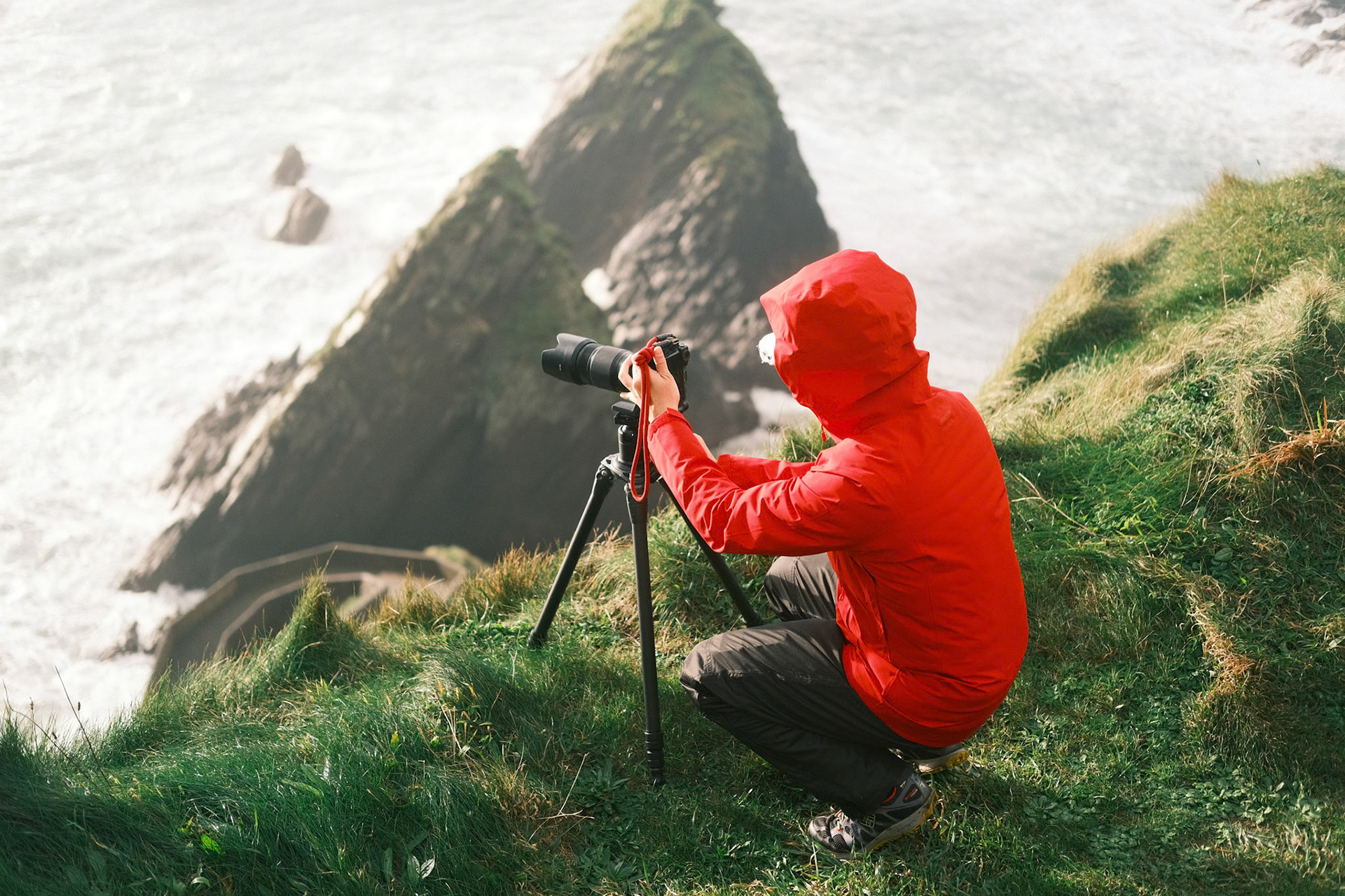 Me shooting, Ireland - Fujifilm X-E4