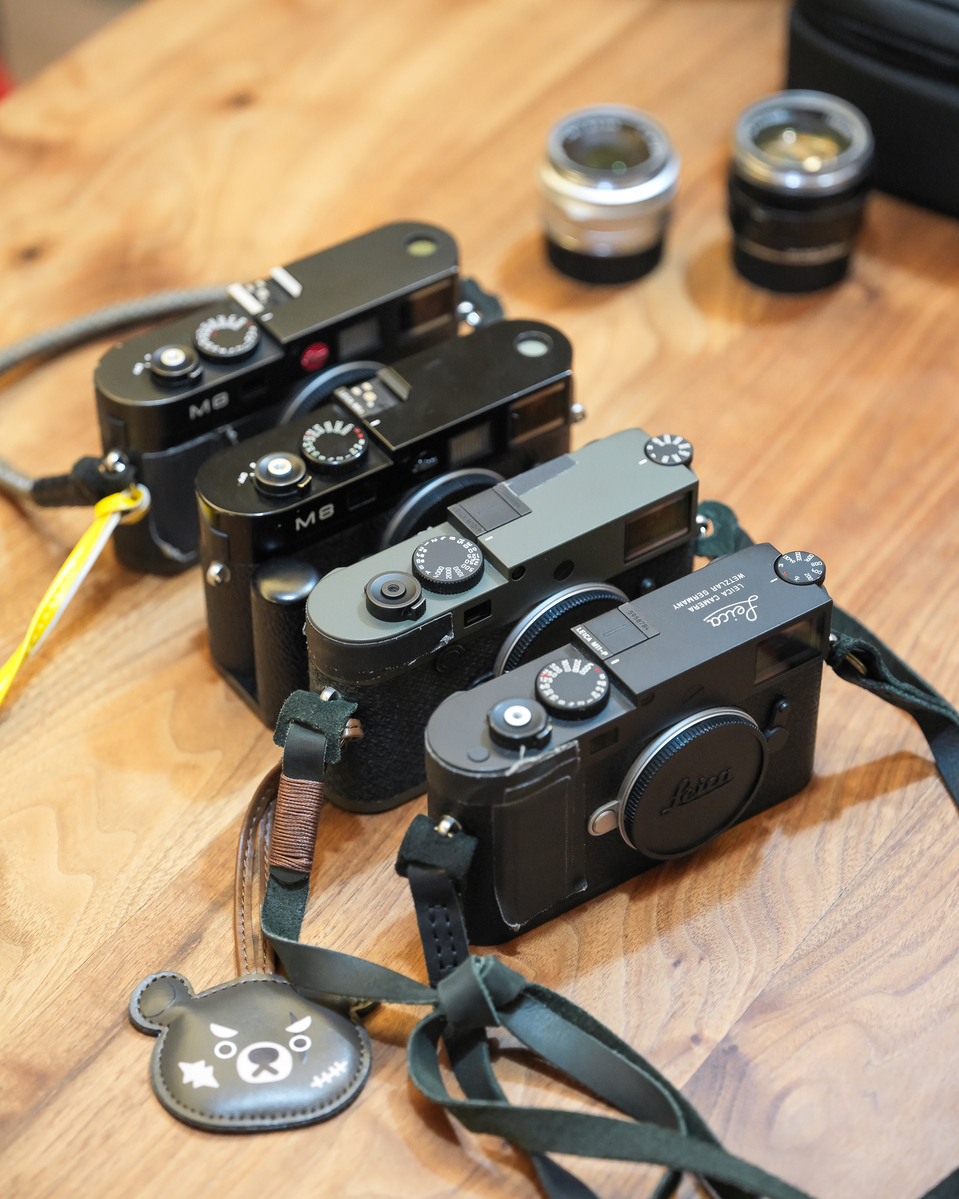 Leica M11-P + M10-P Reporter + M8.2 + M8