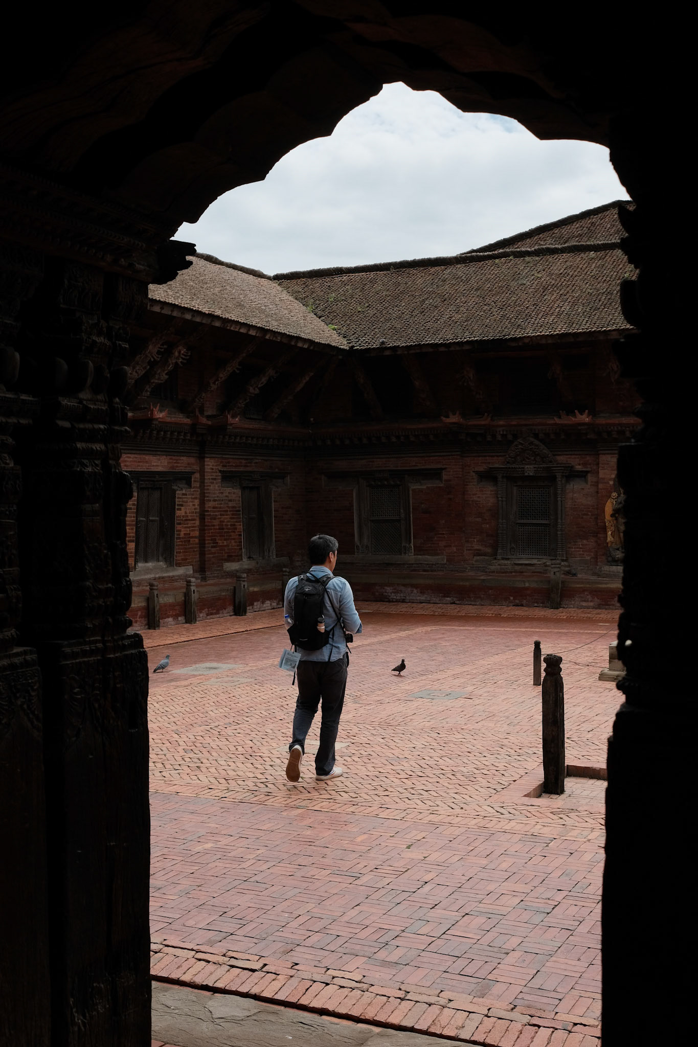 Me again, Kathmandu, Nepal - Fujifilm X-E4