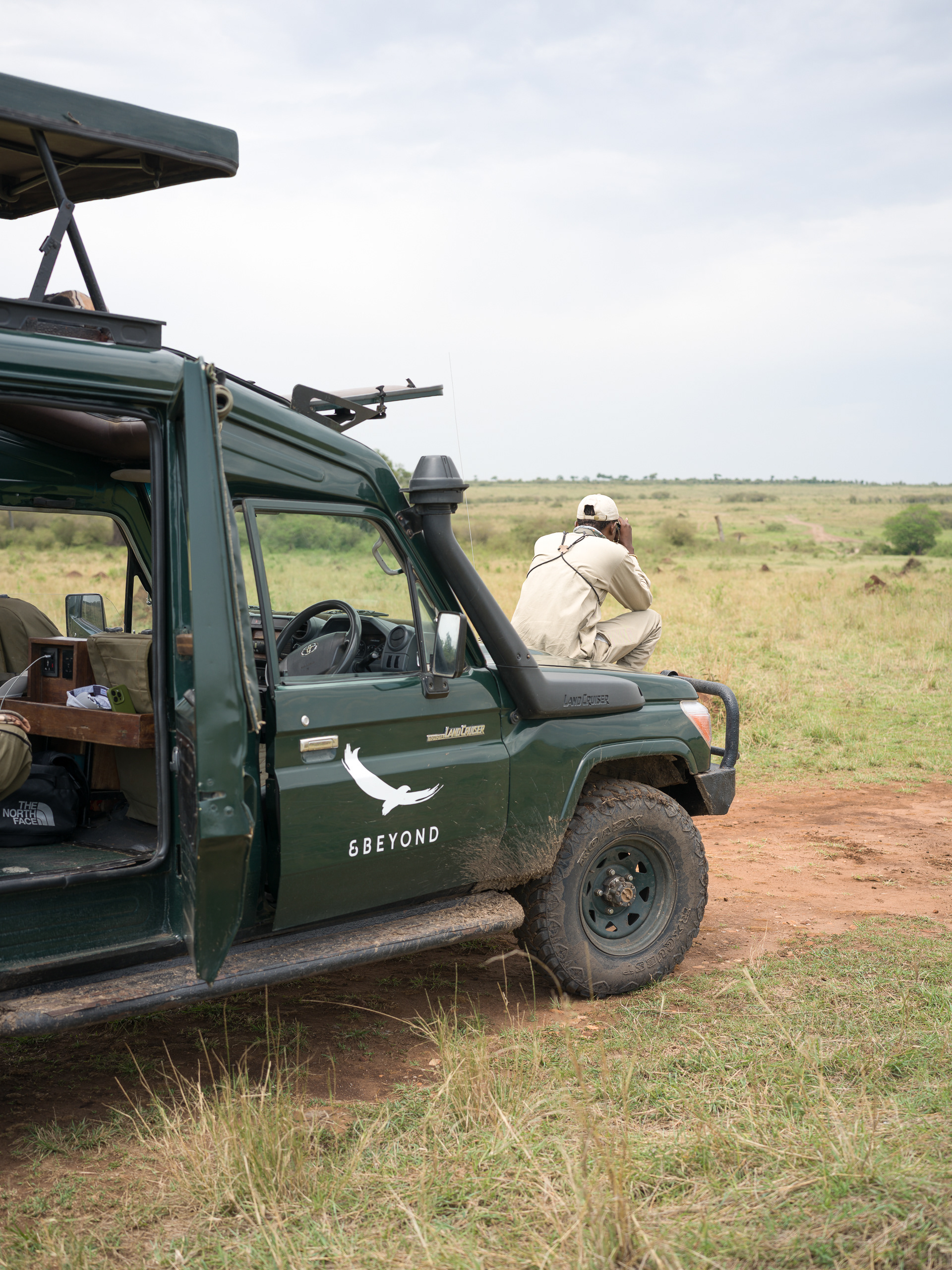 Our ride, &Beyond Serengeti Under Canvas camp - Hasselblad X2Dii + XCD 55v