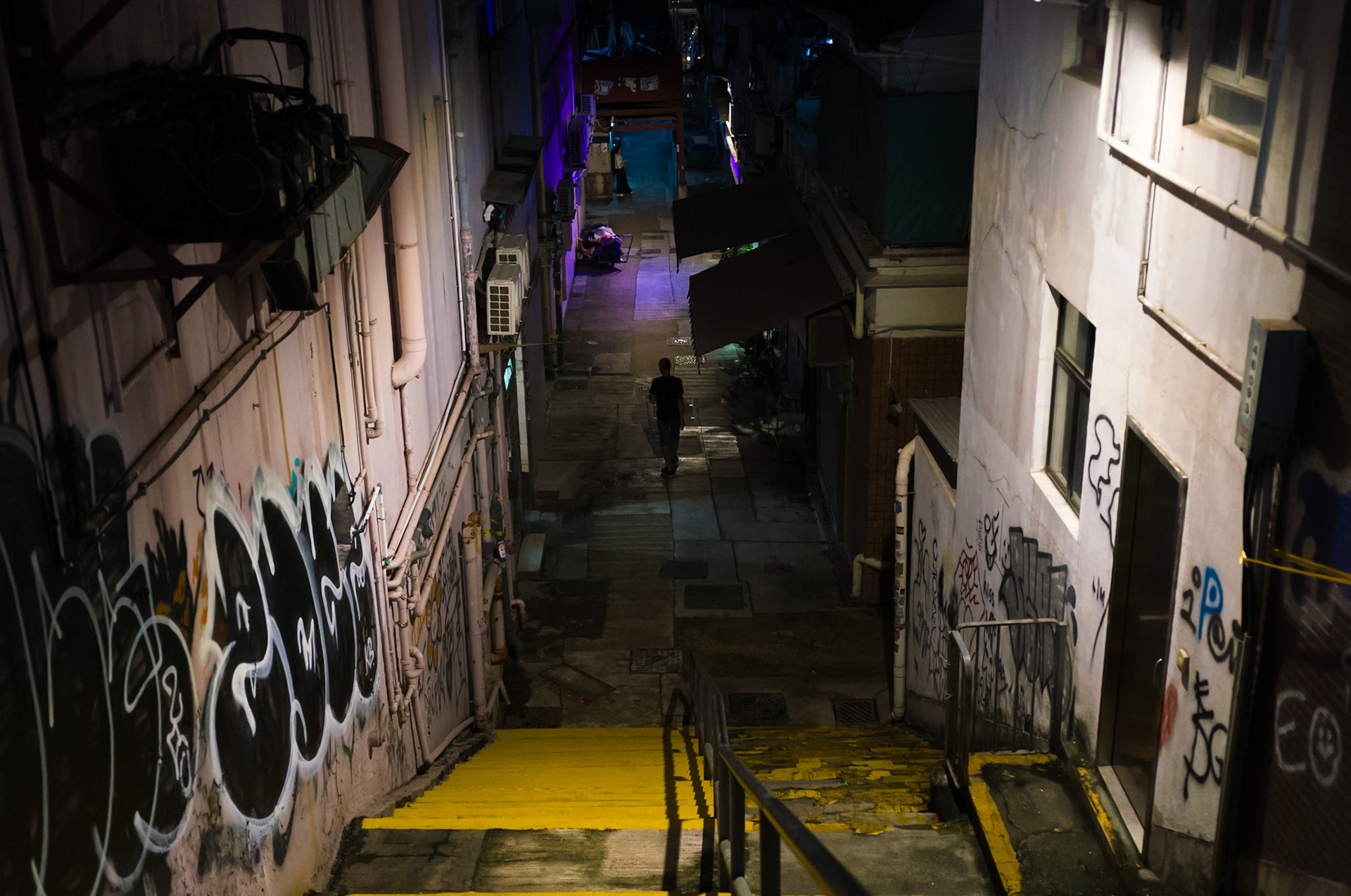 Night time Sheung Wan, Hong Kong - Leica M11-P