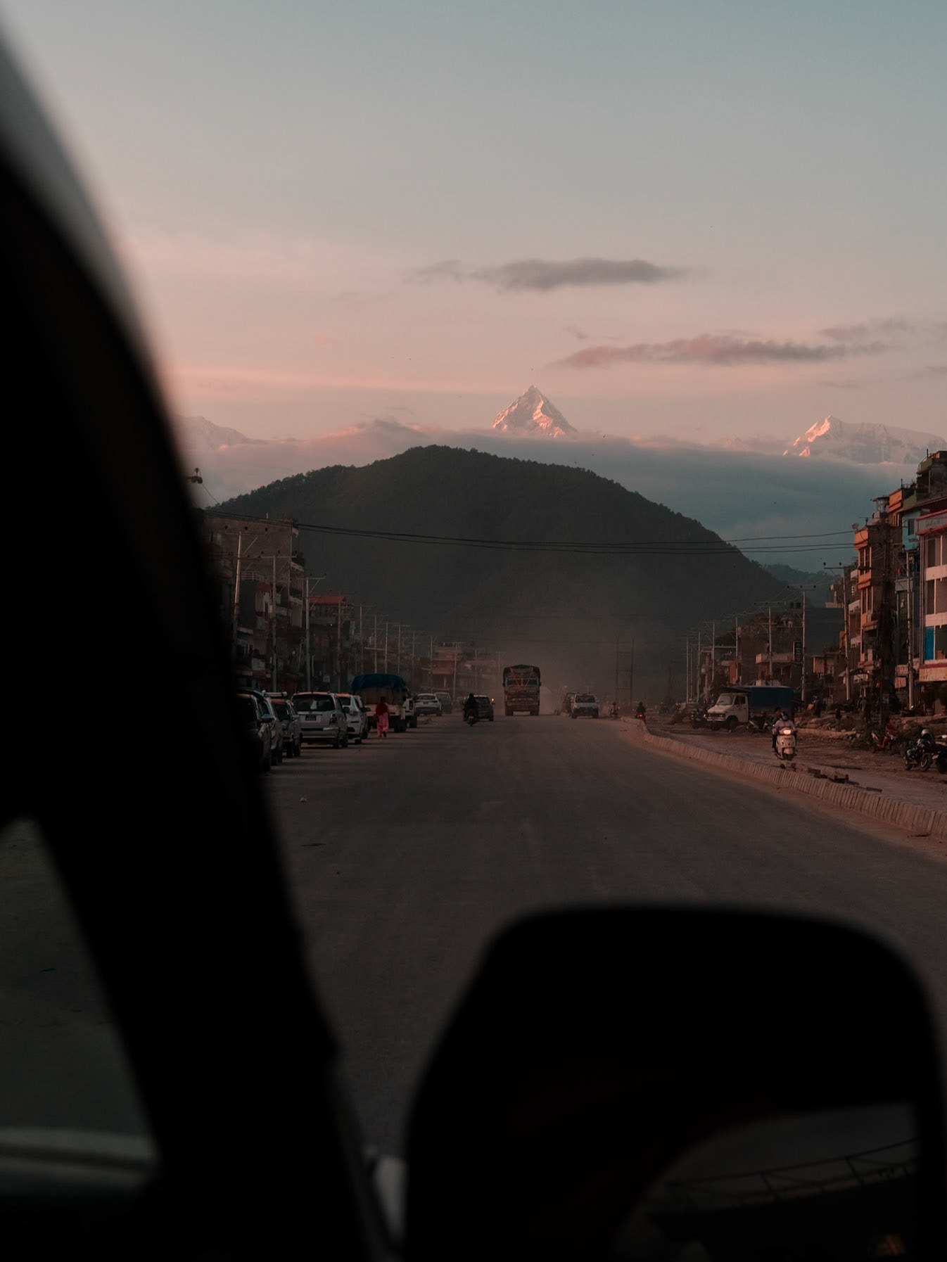Mountains, Kathmandu, Nepal - Fujifilm X-E4