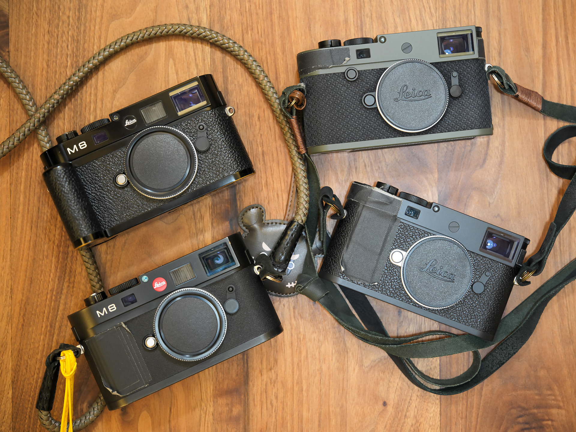 Leica M11-P + M10-P Reporter + M8.2 + M8